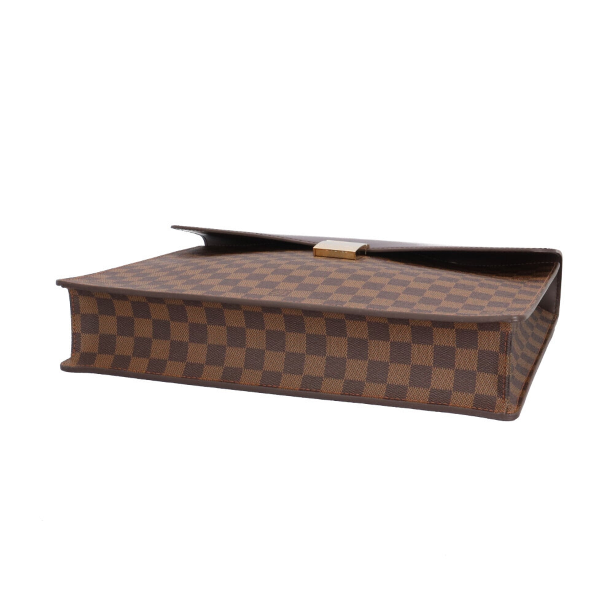 Louis Vuitton Damier Brown Damier Canvas Briefcase (Pre-Owned)