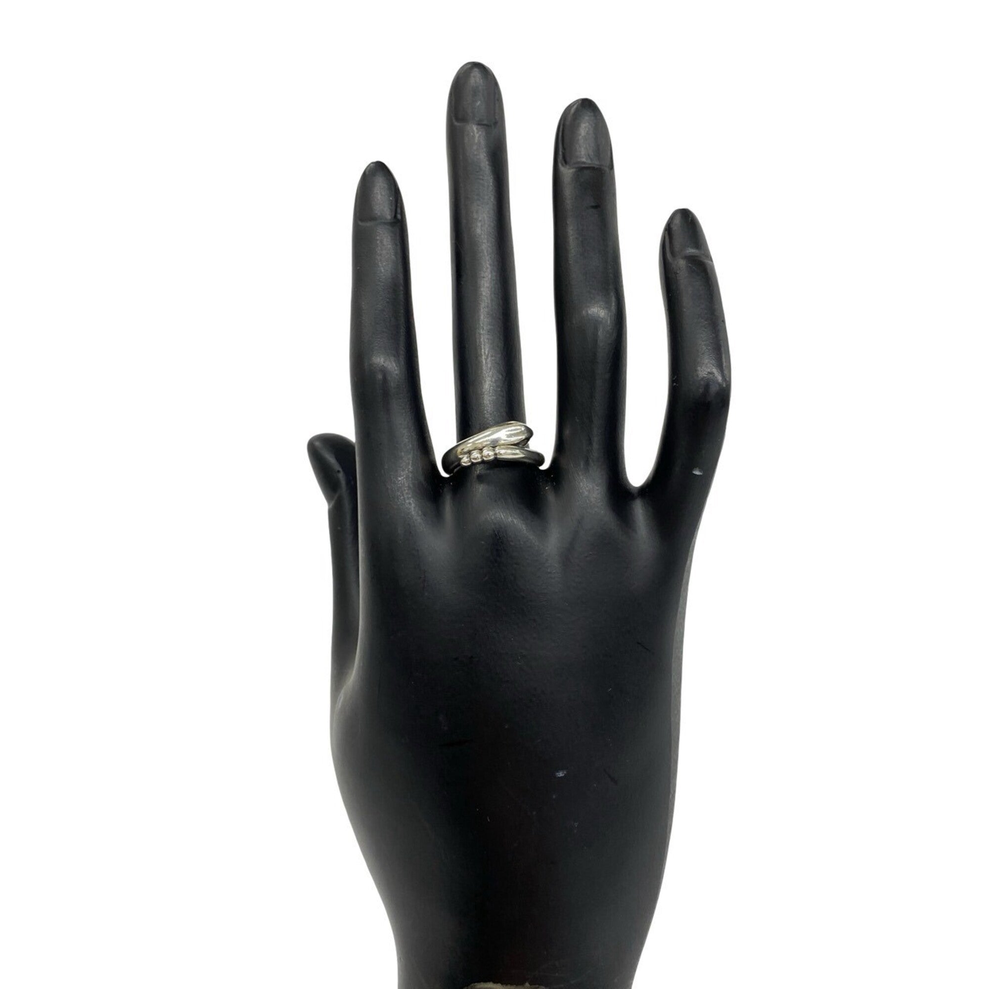 Tiffany Silver Silver 925 Band Ring (Pre-Owned)