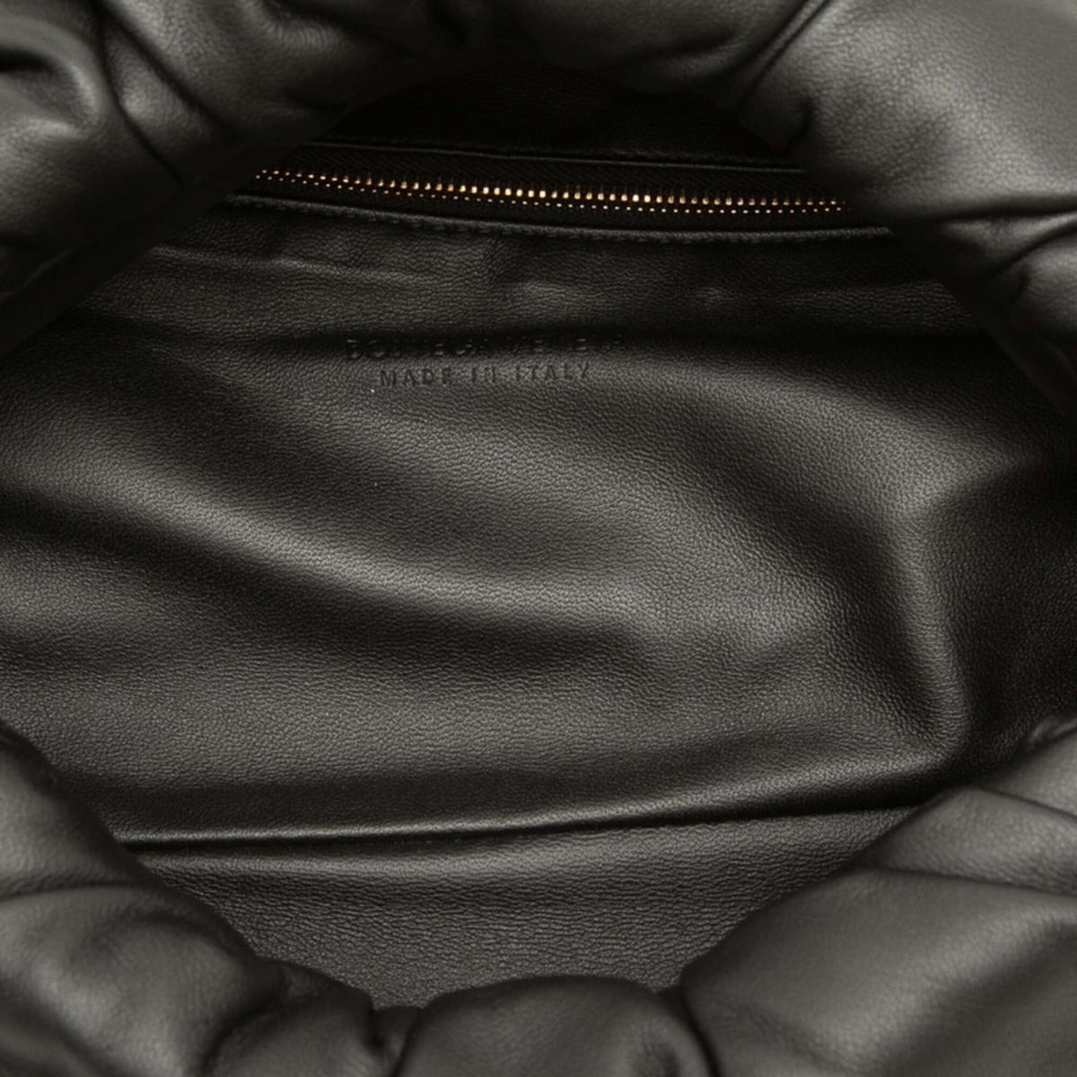 Bottega Veneta Black Leather Fanny Pack Sling Bag (Pre-Owned)