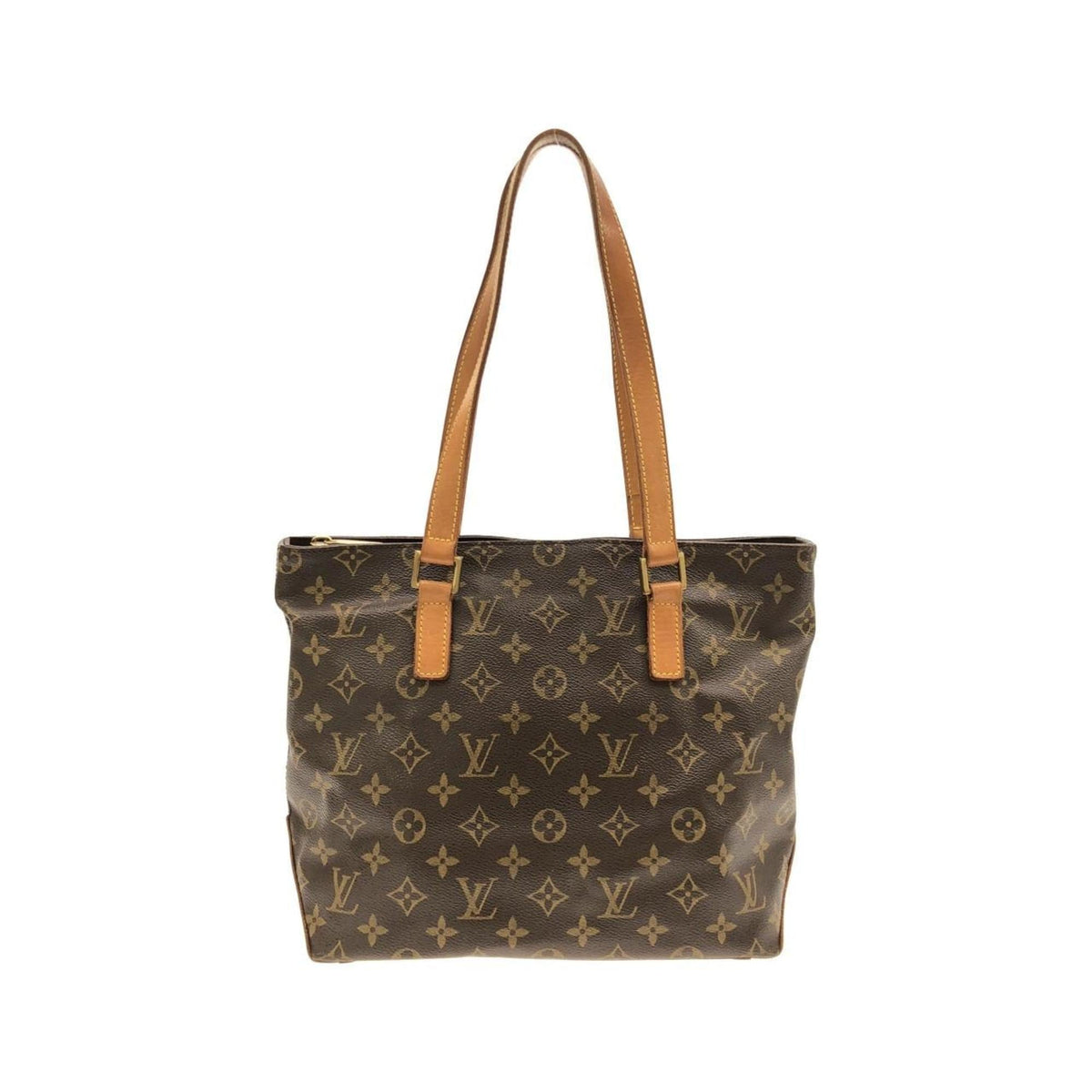 Louis Vuitton Marron Coated Canvas Handbag (Pre-Owned)