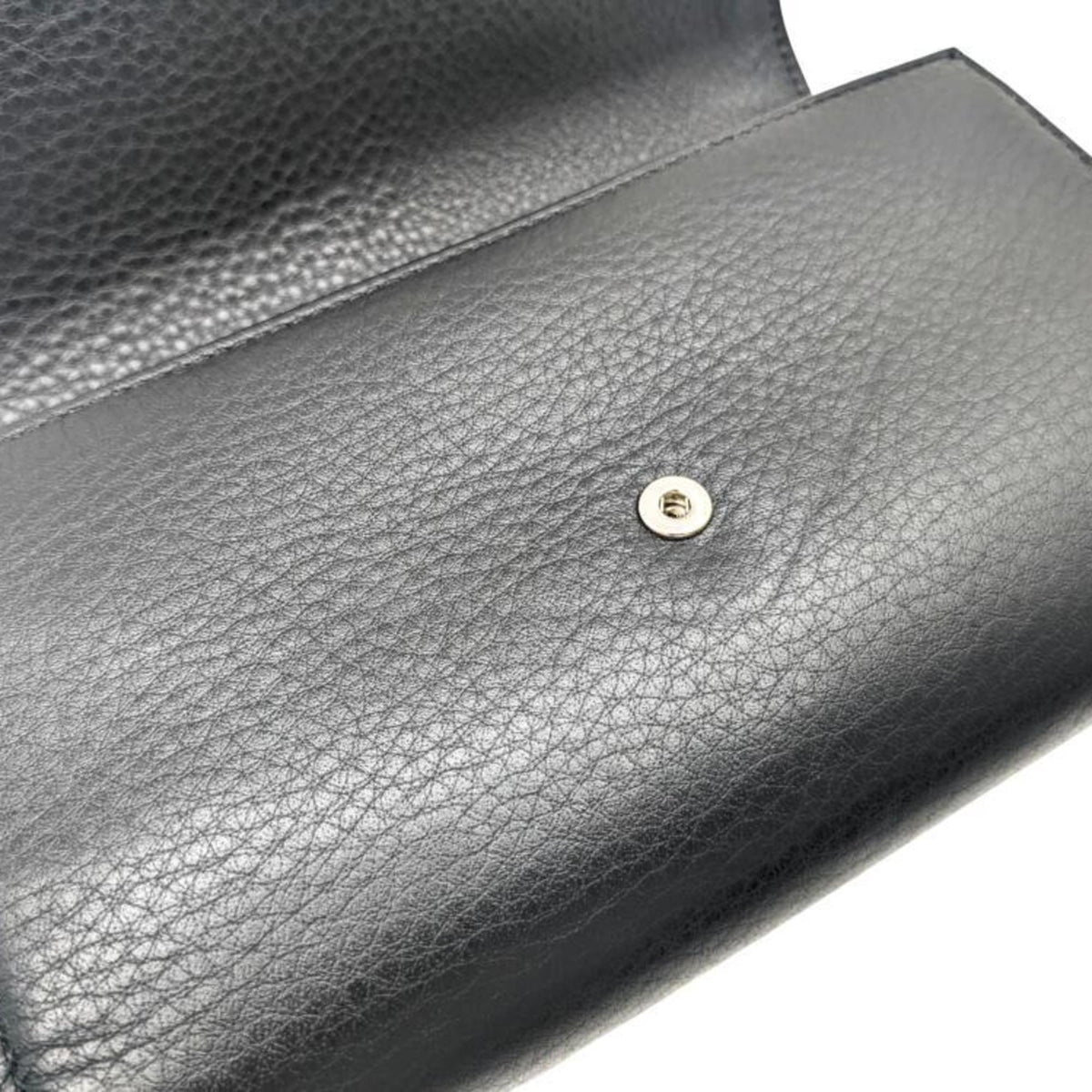 Balenciaga Black Leather Long Wallet (Bi-Fold) (Pre-Owned)