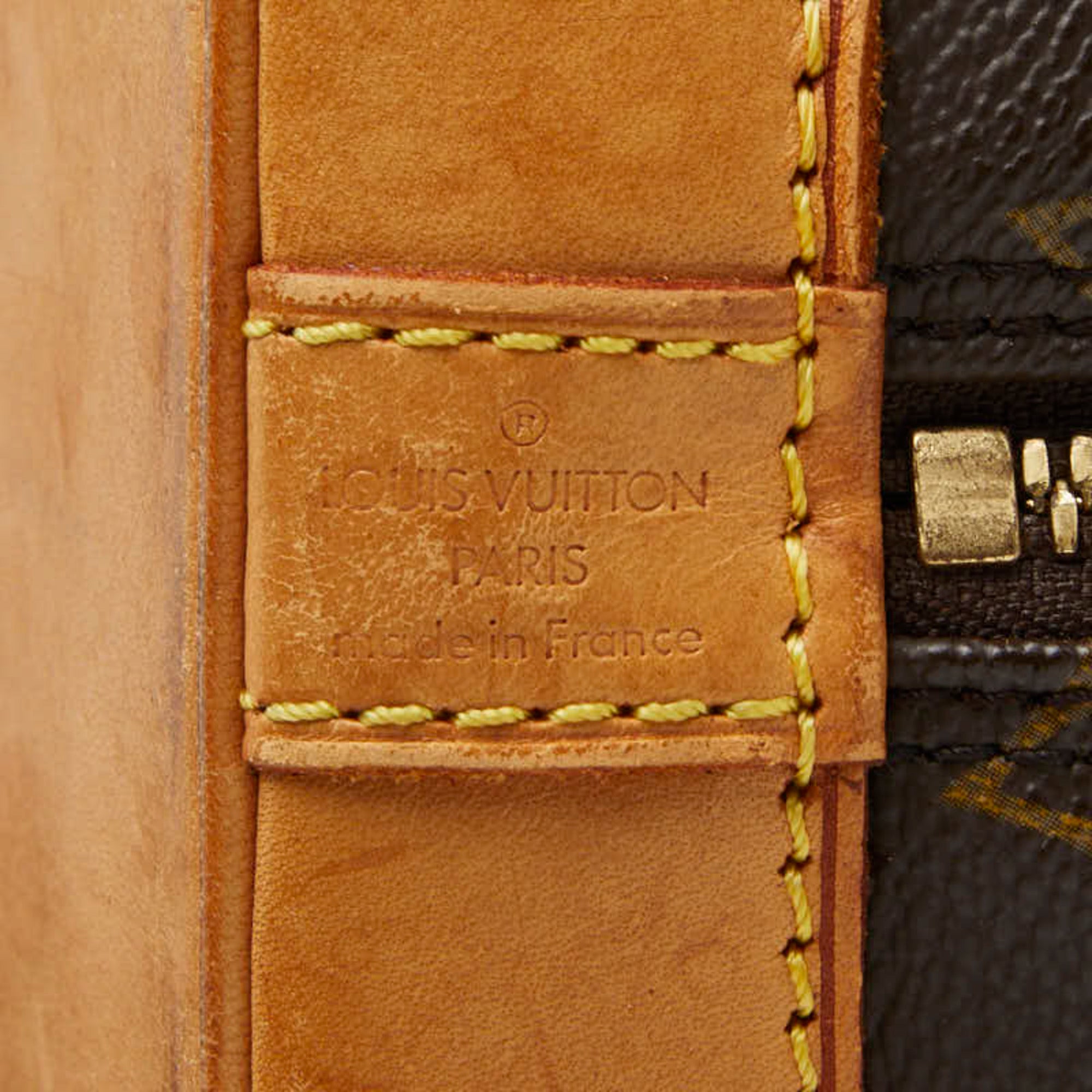 Louis Vuitton Brown Pvc Leather Handbag (Pre-Owned)