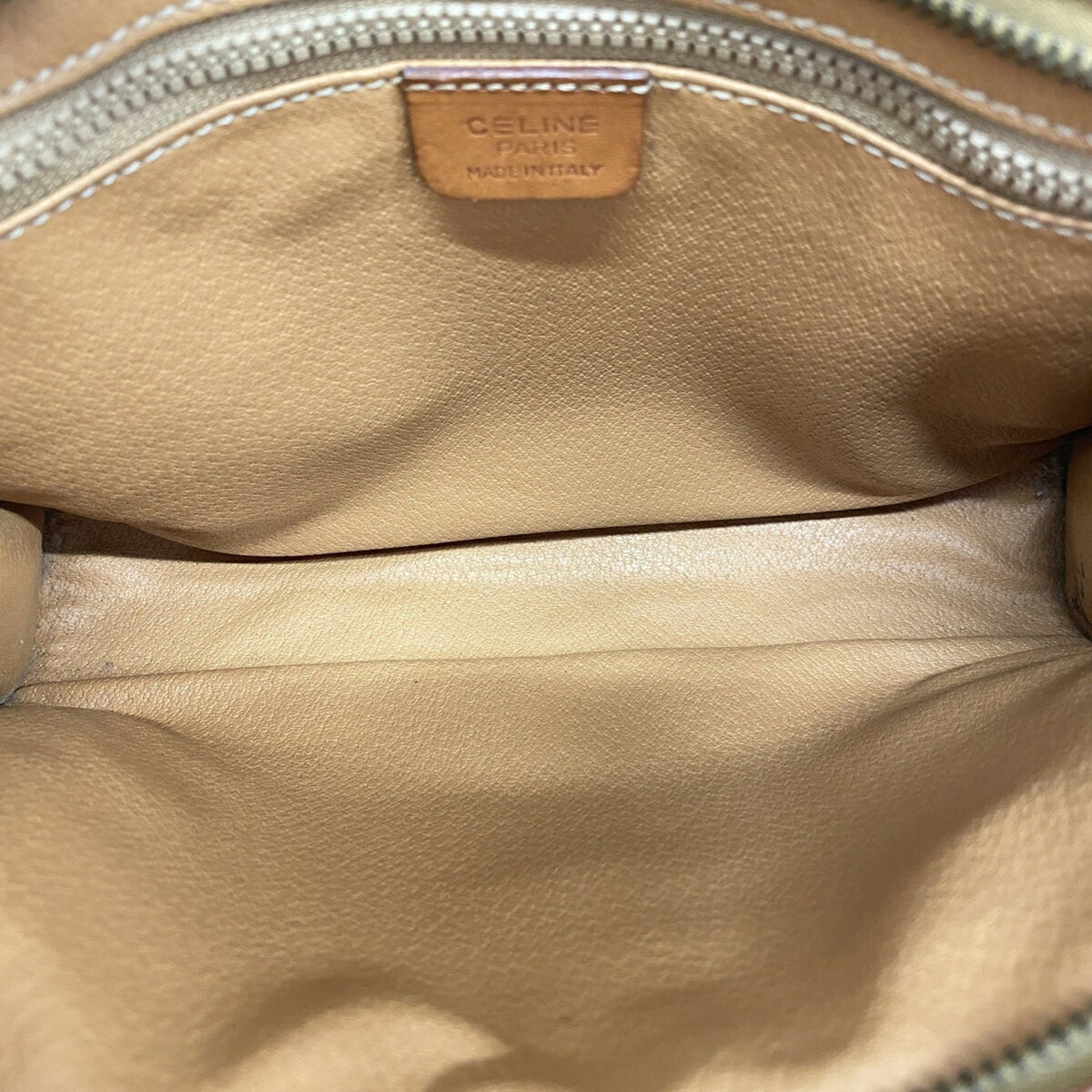 Celine Brown Pvc Clutch Bag (Pre-Owned)