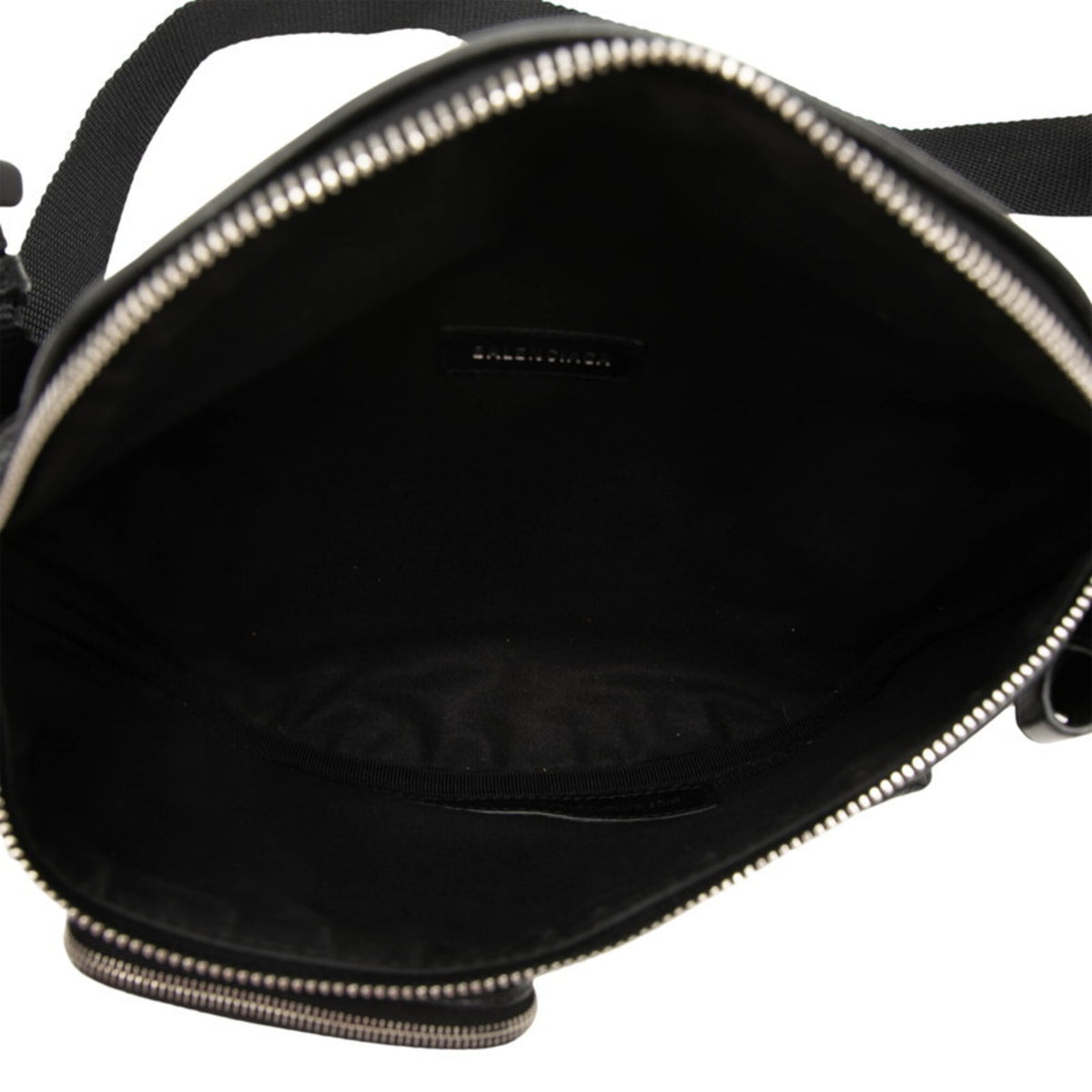 Balenciaga Black Leather Sling Bag (Pre-Owned)