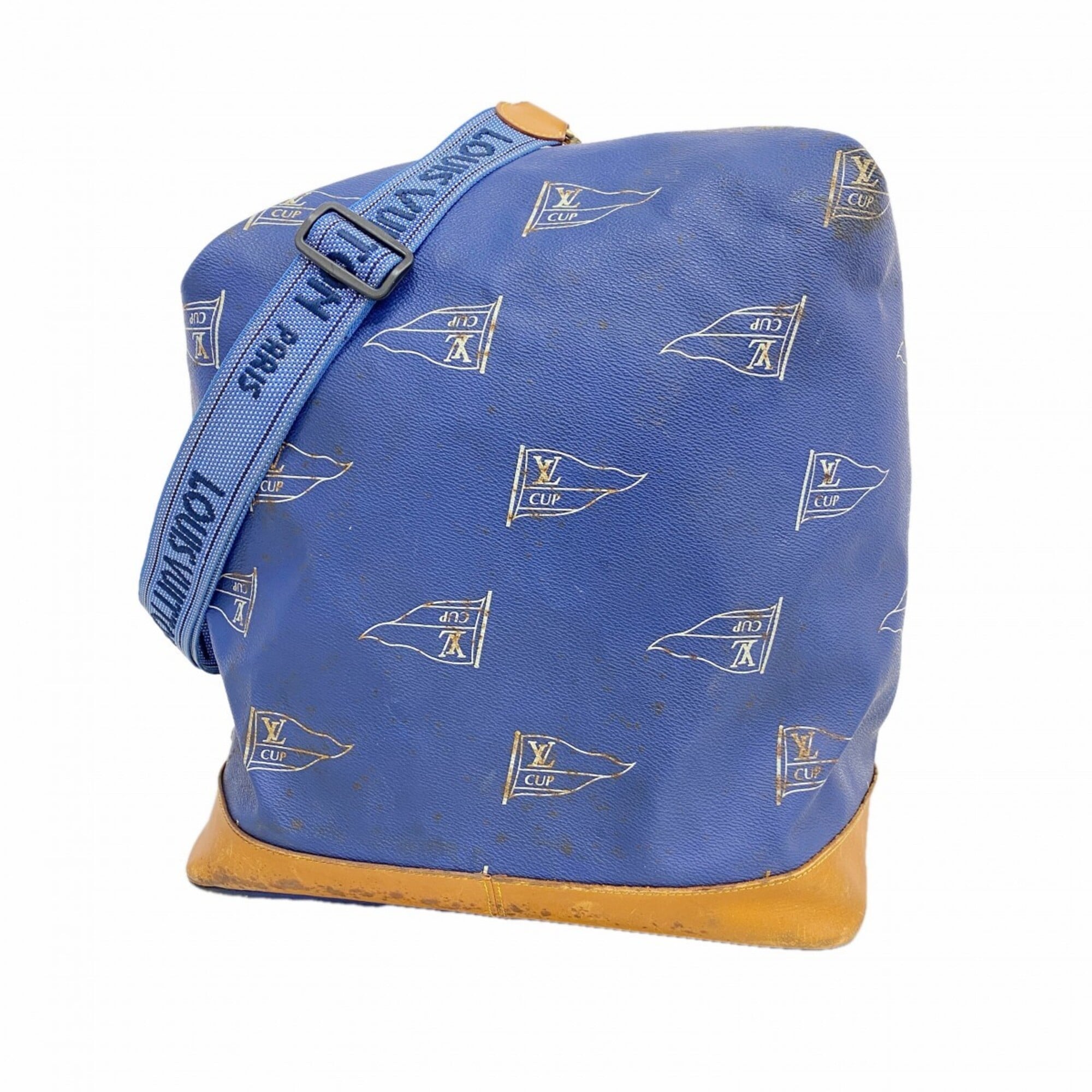 Louis Vuitton Blue Shoulder Bag (Pre-Owned)