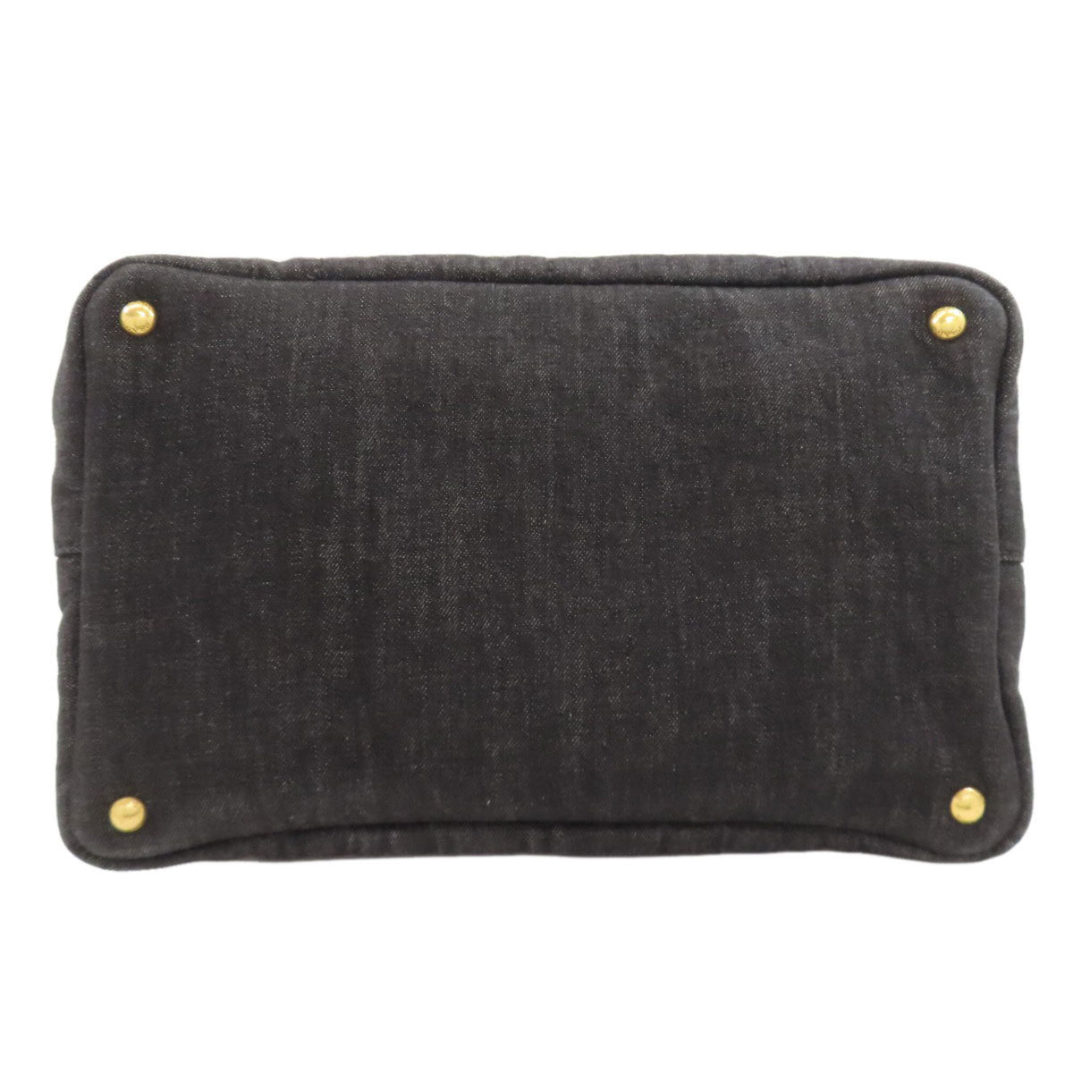 Prada Black Denim Handbag (Pre-Owned)