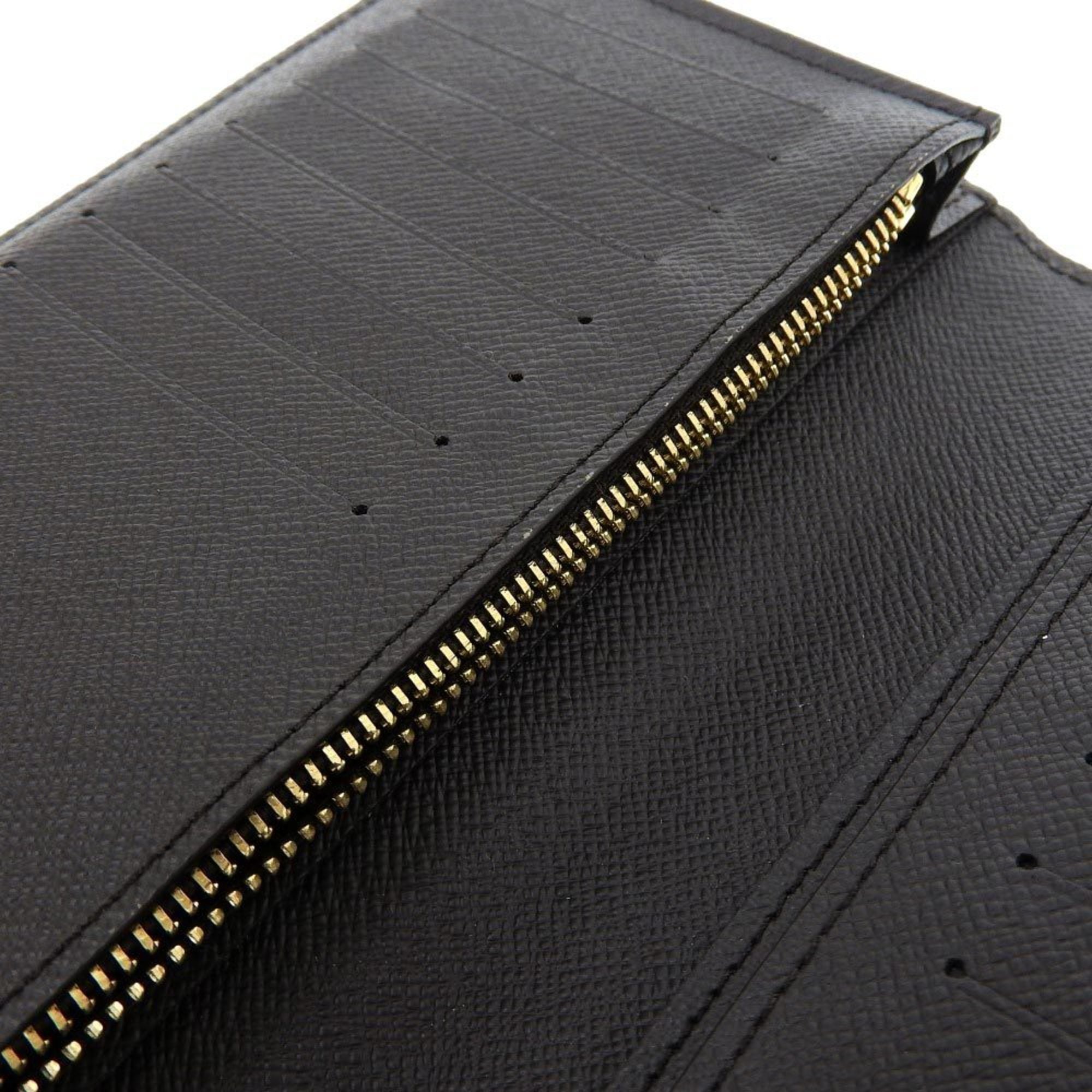 Louis Vuitton Blue Monogram Long Wallet (Bi-Fold) (Pre-Owned)
