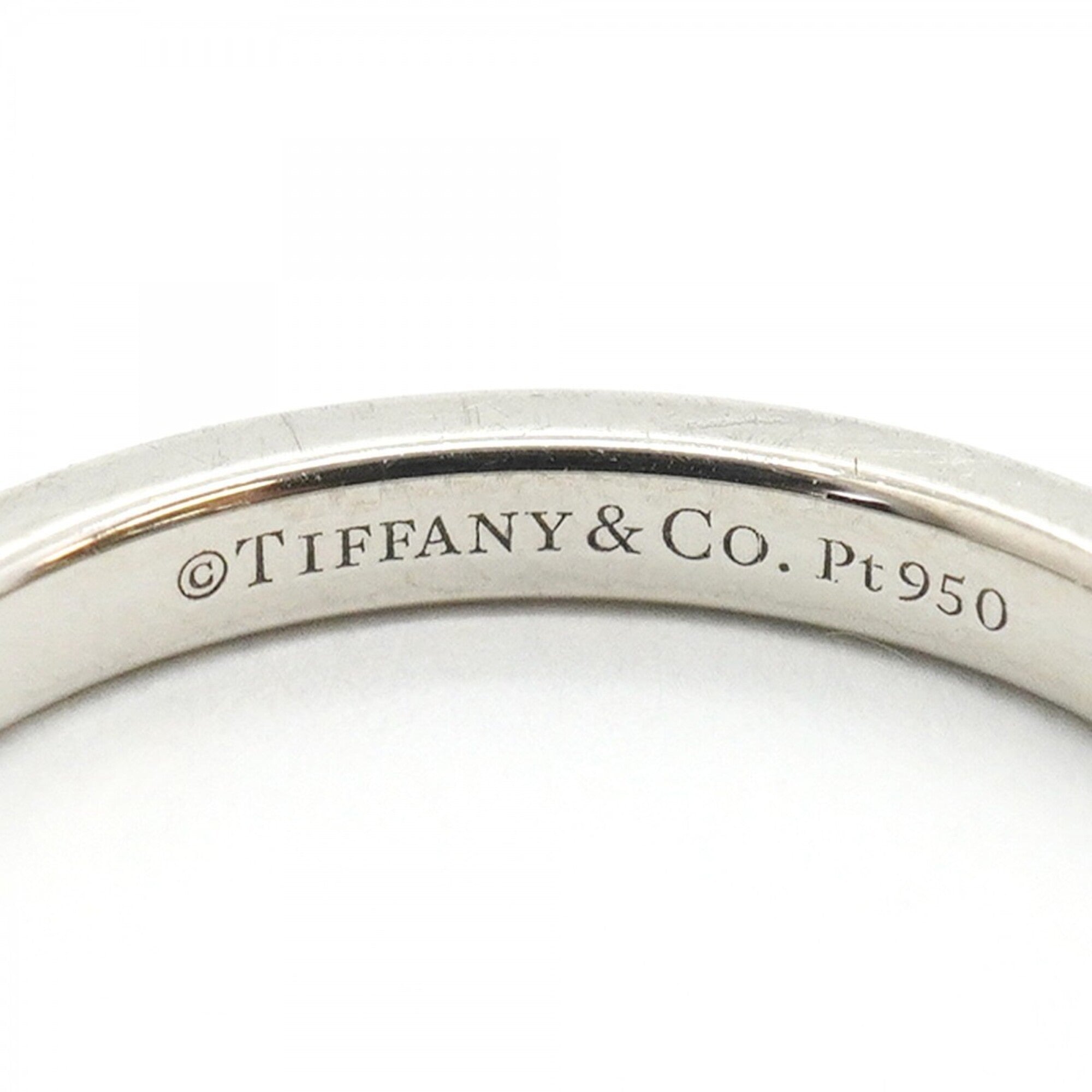 Tiffany Platinum 950 Band Ring (Pre-Owned)