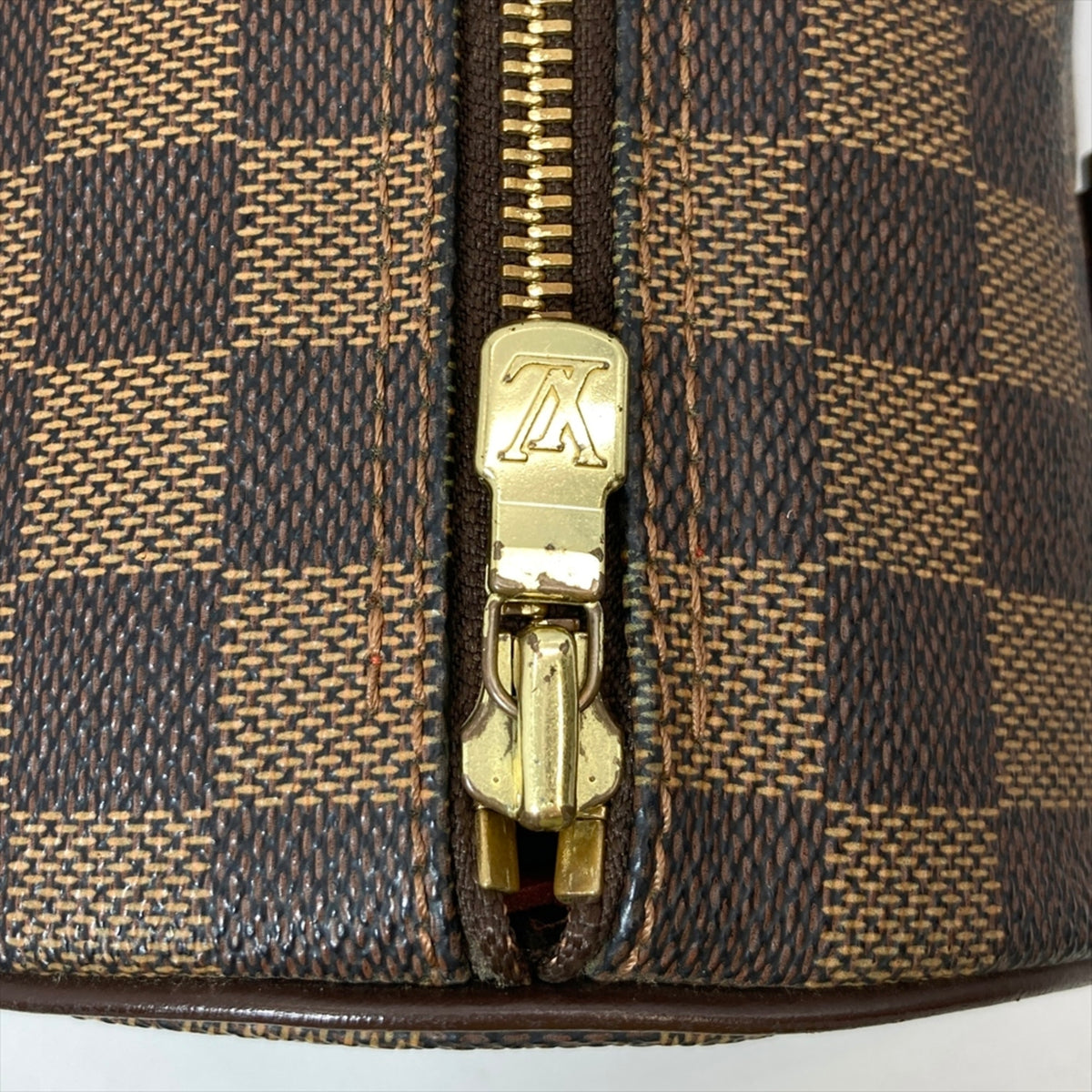 Louis Vuitton Brown Ebene Damier Canvas Shoulder Bag (Pre-Owned)