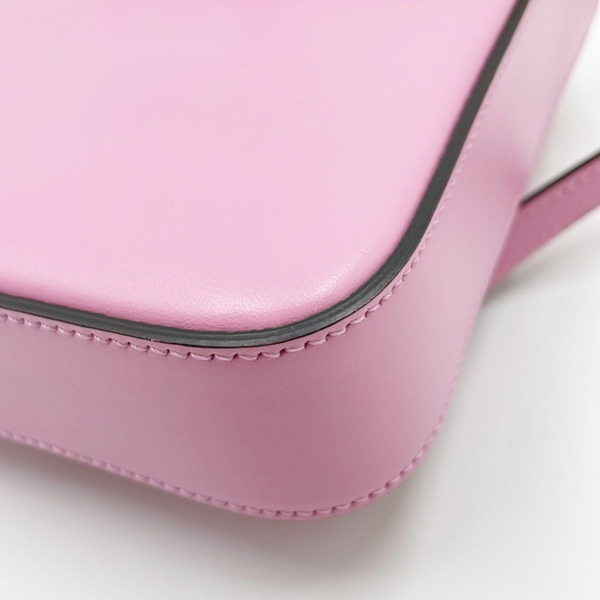 Gucci Pink Leather Handbag Shoulder Bag Tote Bag (Pre-Owned)