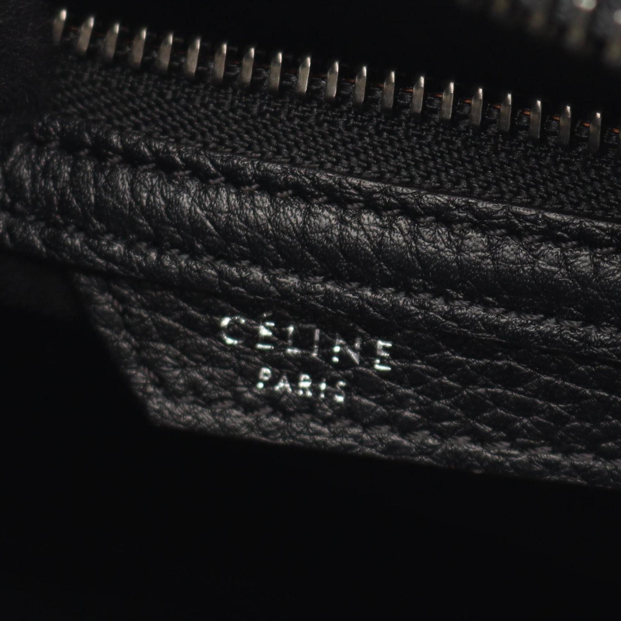 Celine Black Leather Tote Bag (Pre-Owned)
