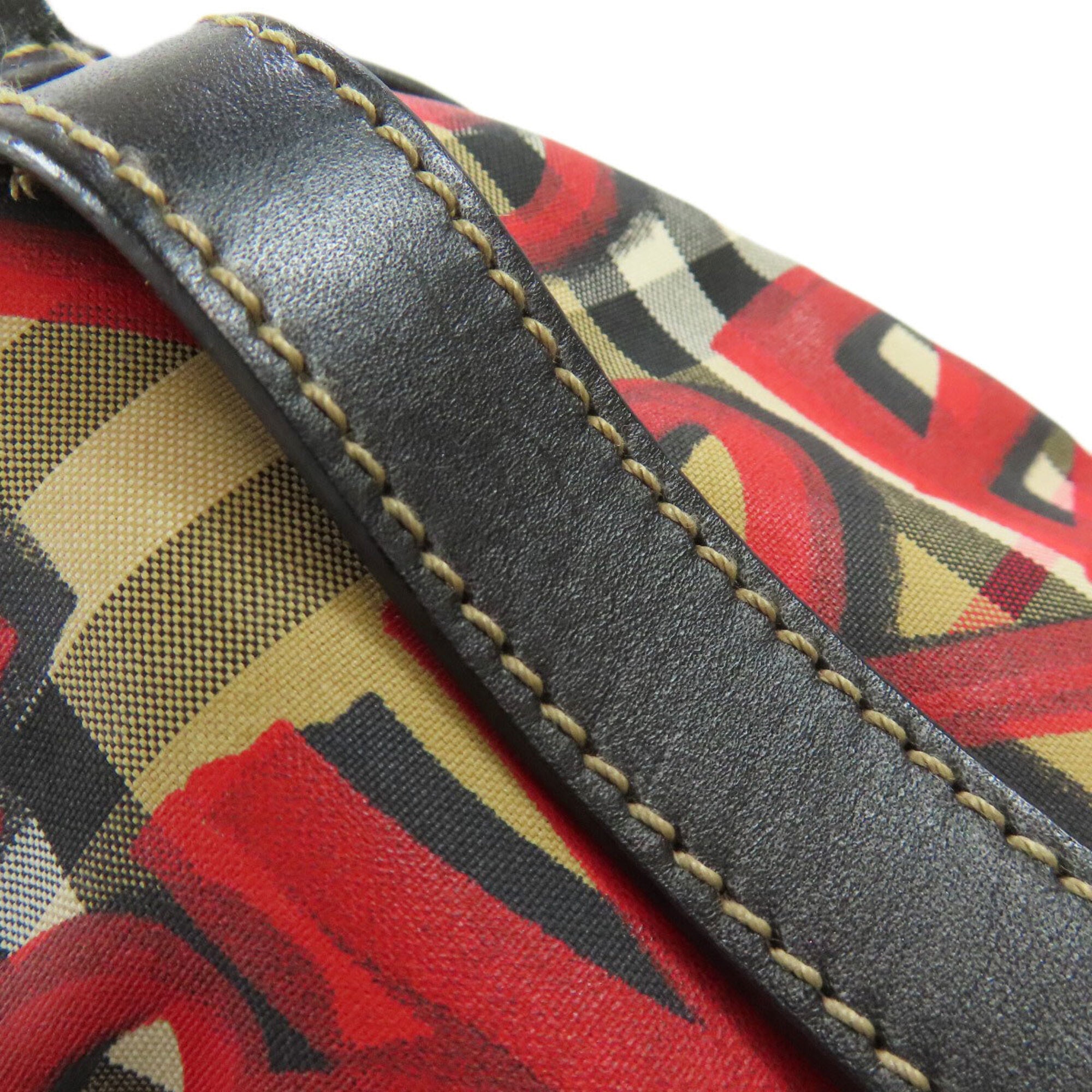Burberry Brown Nylon Shoulder Bag (Pre-Owned)