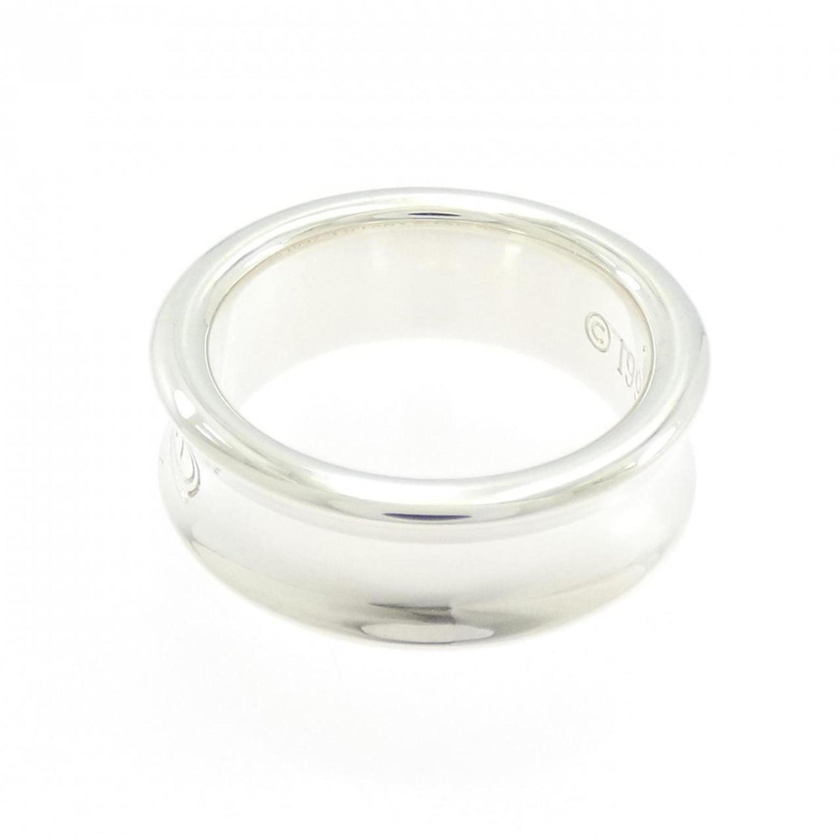 Tiffany Silver 925 Band Ring (Pre-Owned)