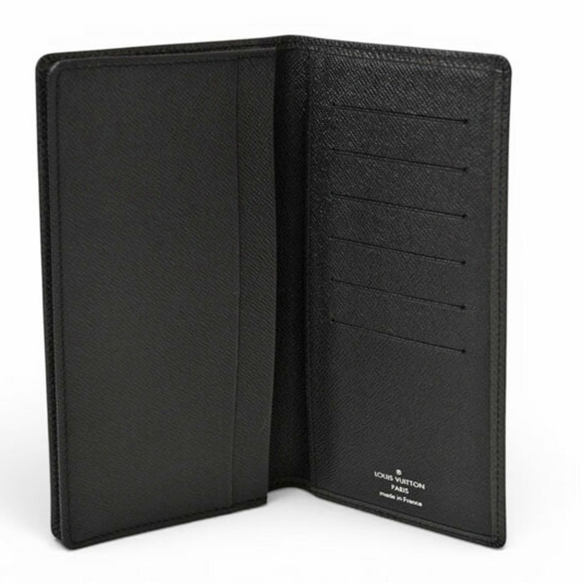 Louis Vuitton Taiga Ardoise Leather Wallet (Bi-Fold) (Pre-Owned)