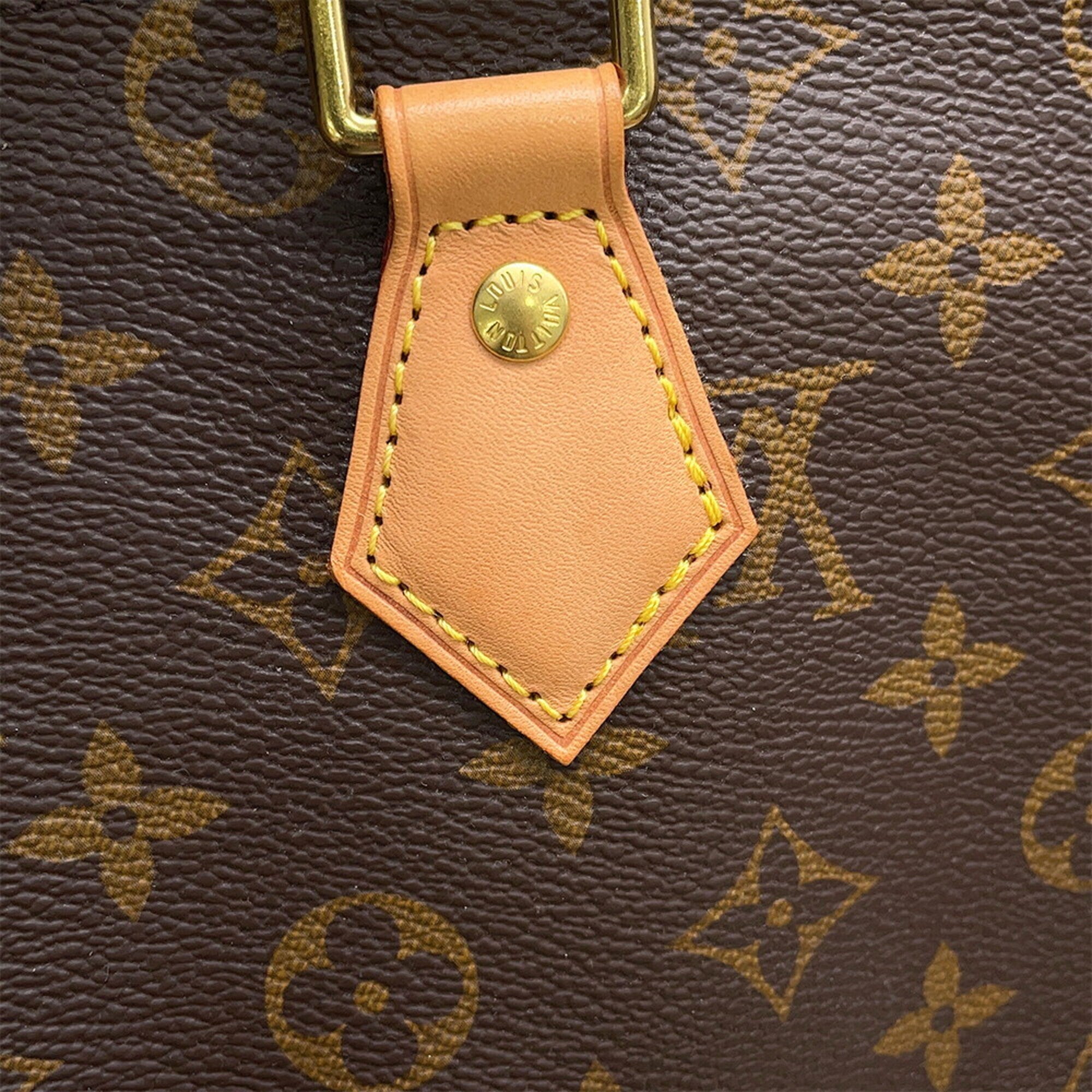 Louis Vuitton Brown Monogram Monogram Boston Bag Handbag (Pre-Owned)