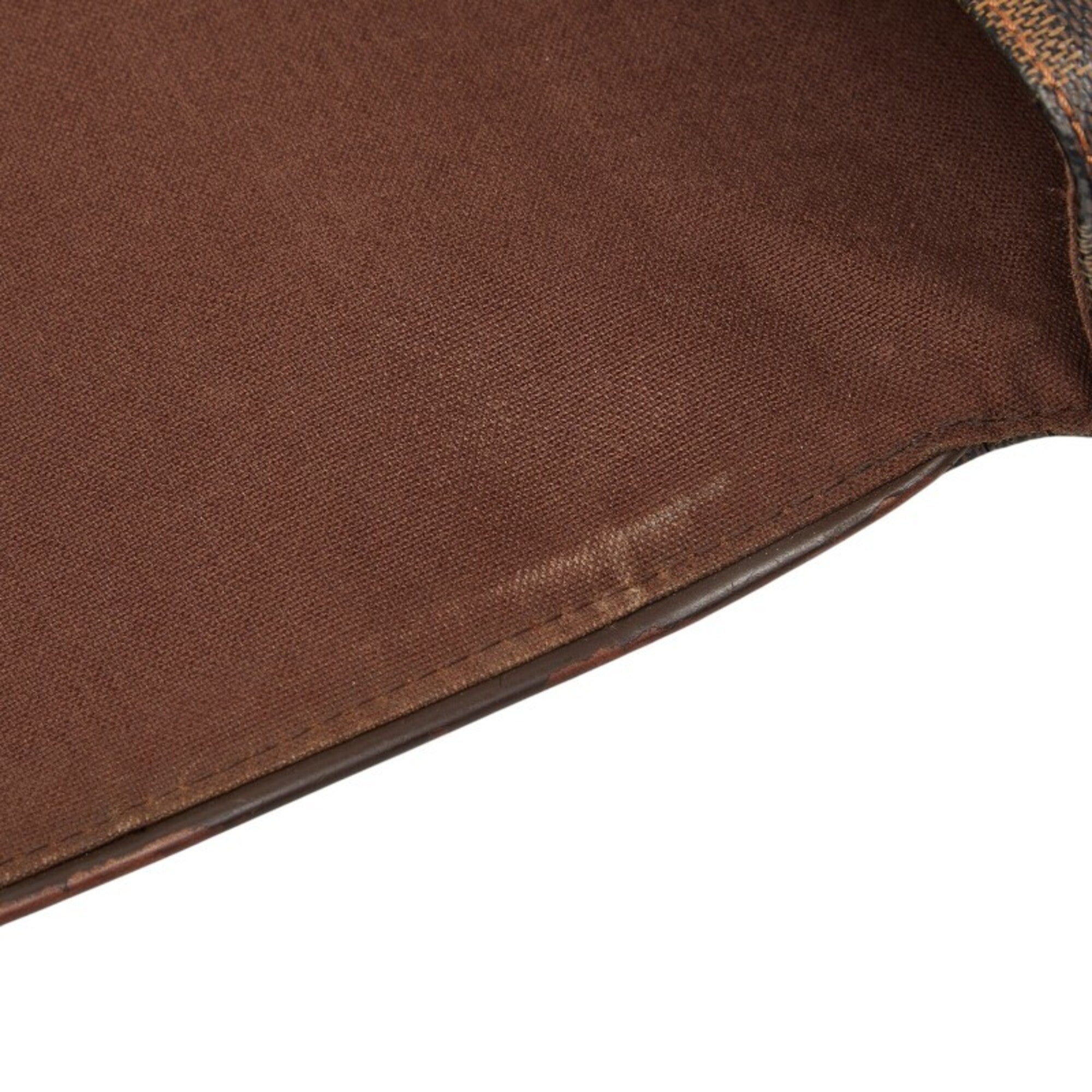 Louis Vuitton Brown Pvc Leather Shoulder Bag (Pre-Owned)