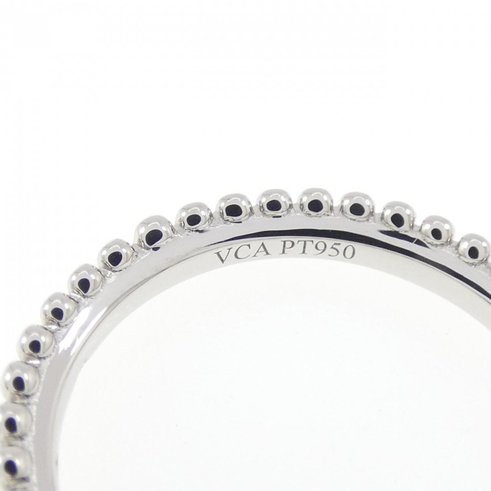 Van Cleef & Arpels Platinum 950 Band Ring (Pre-Owned)