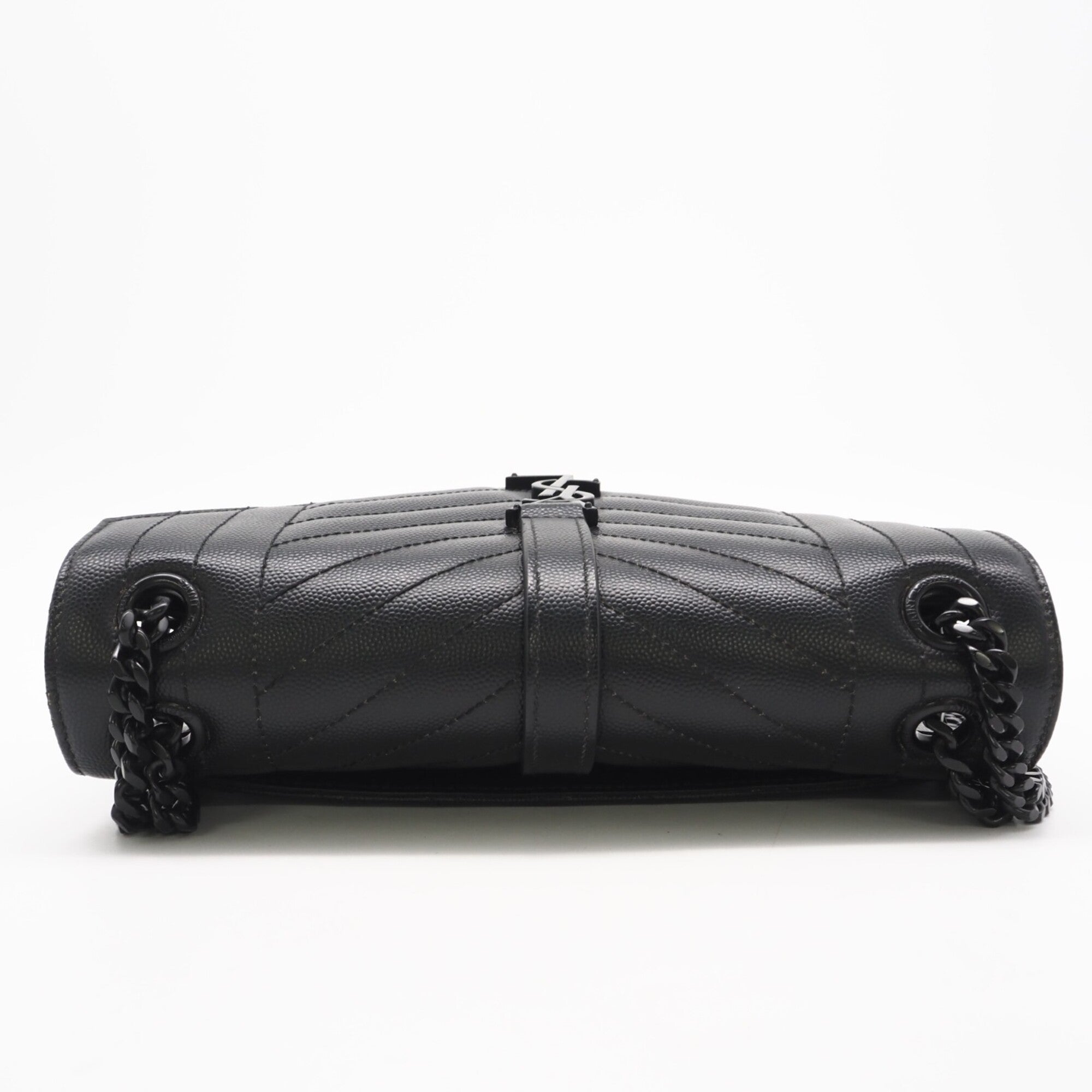 Yves Saint Laurent Black Leather Shoulder Bag (Pre-Owned)