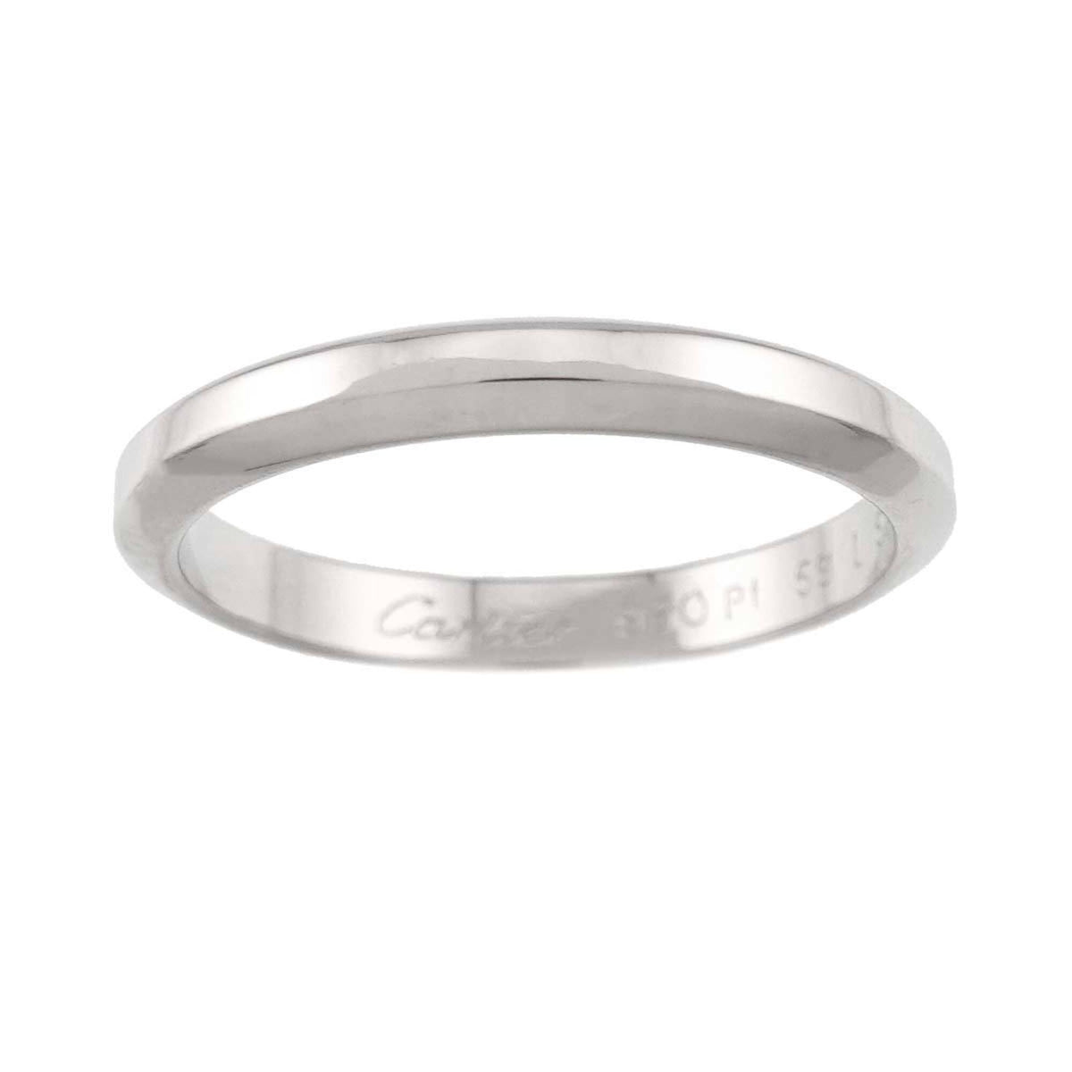 Cartier Platinum 950 Band Ring (Pre-Owned)