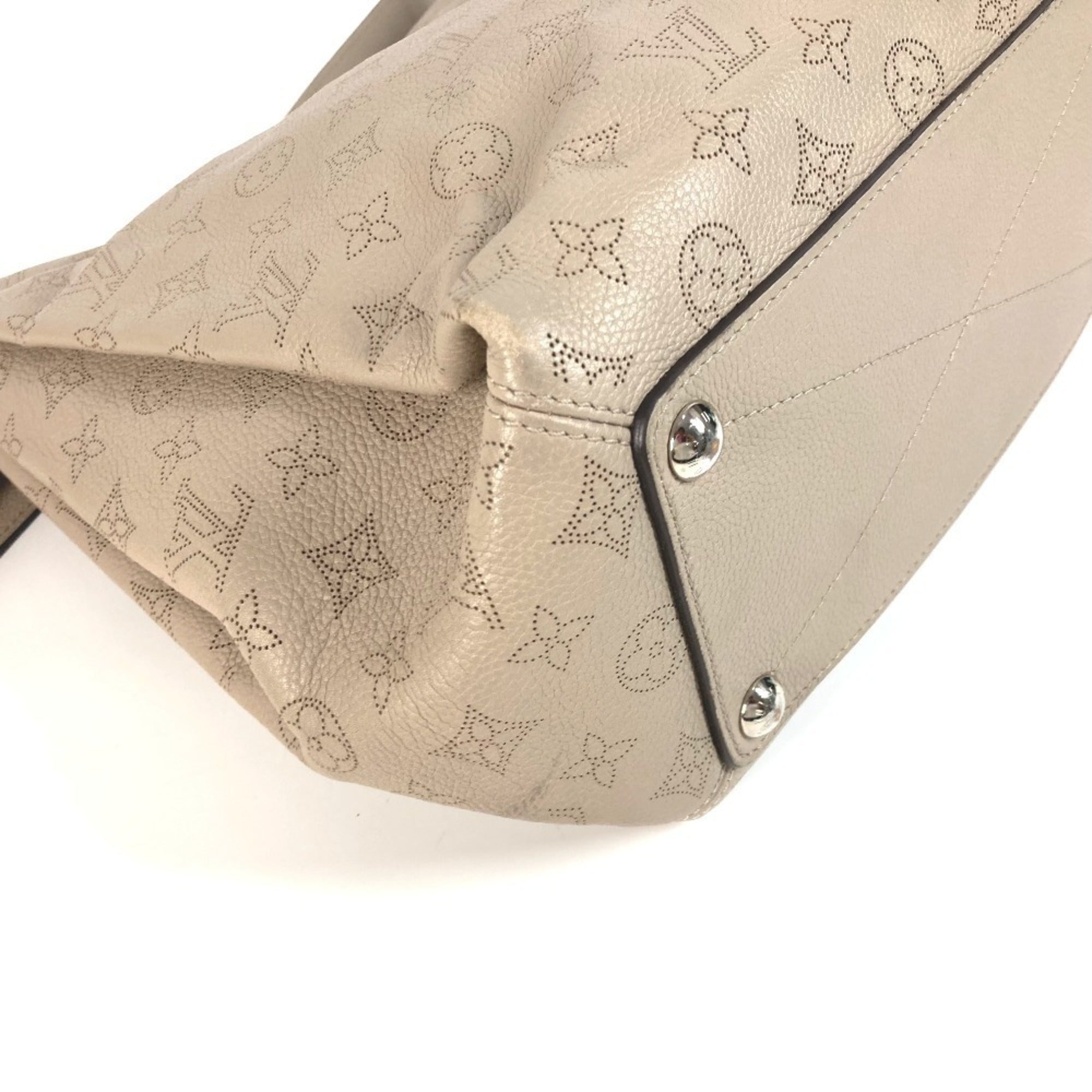 Louis Vuitton Beige Monogram Shoulder Bag Tote Bag (Pre-Owned)