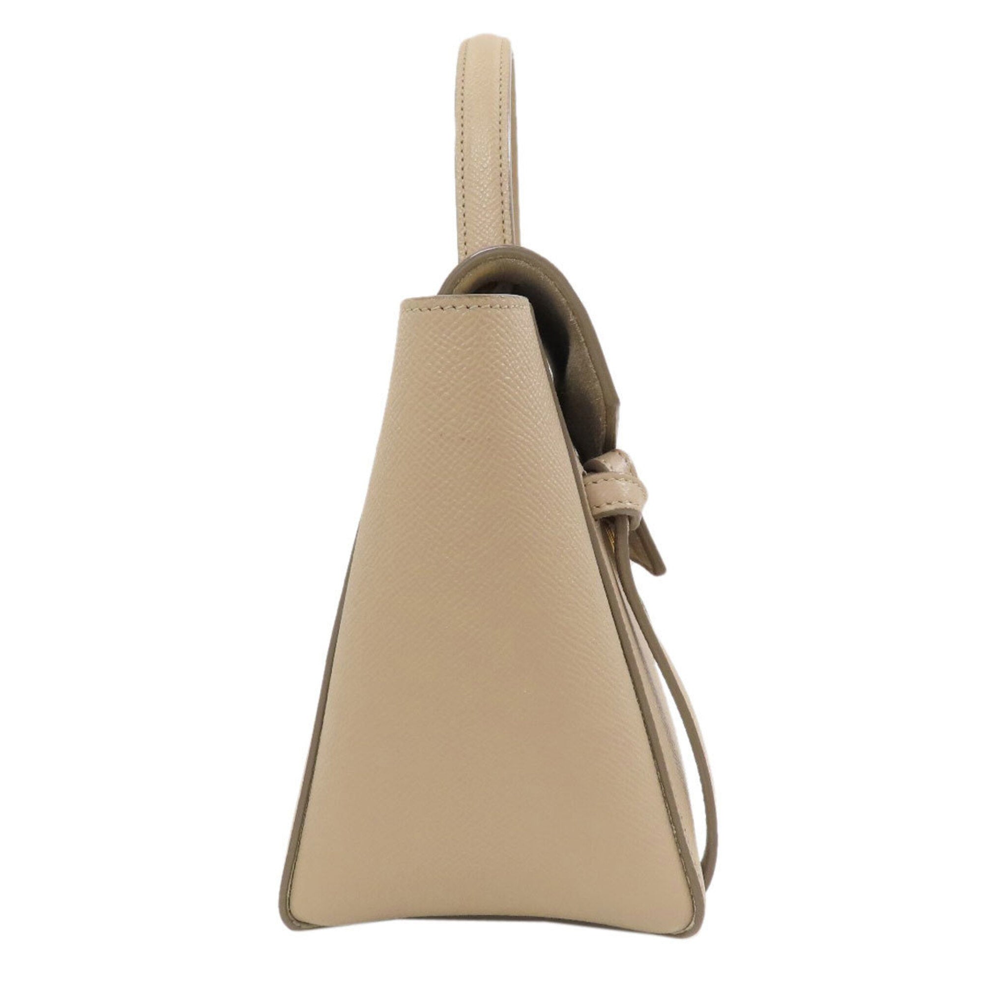 Celine Beige Leather Handbag (Pre-Owned)
