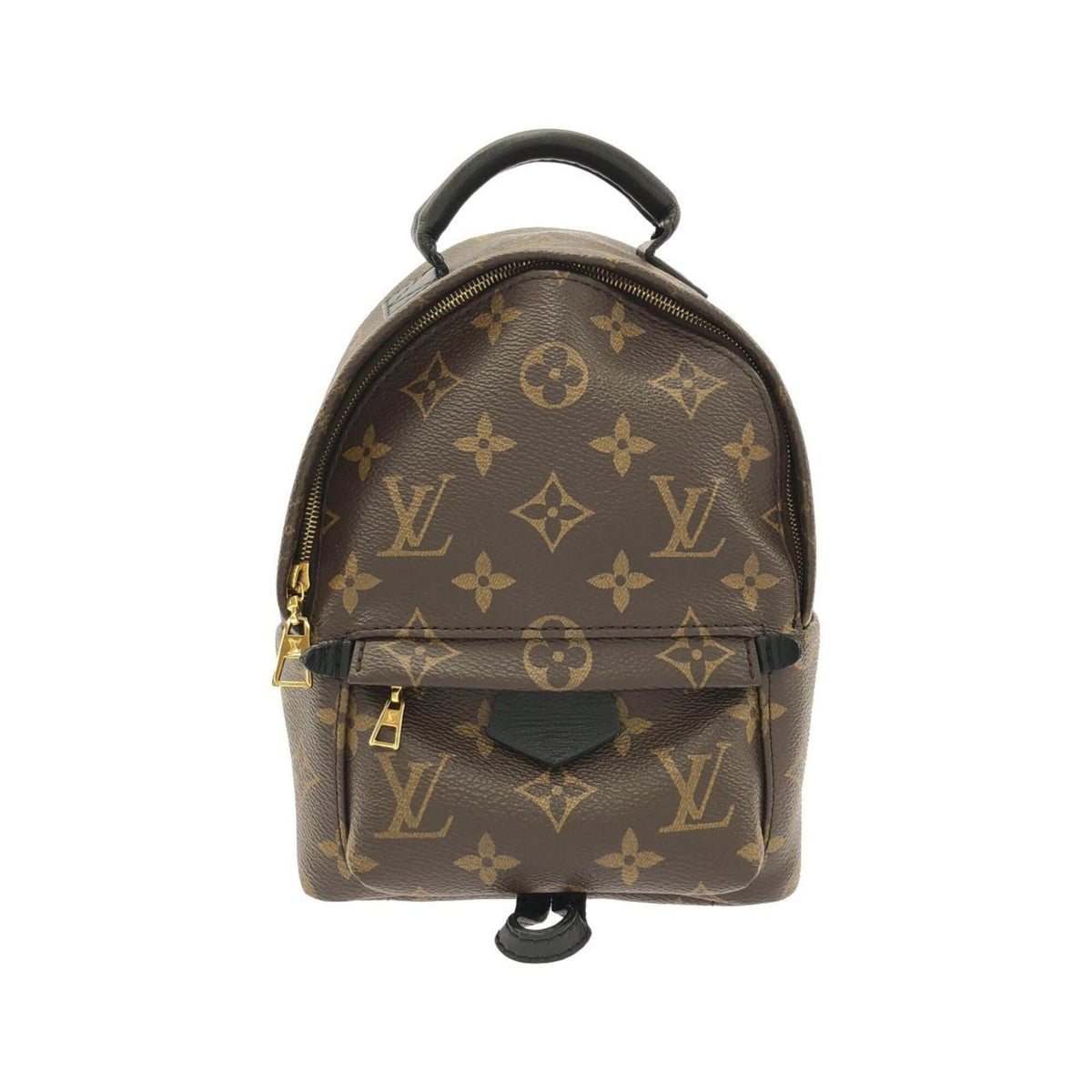 Louis Vuitton Marron Coated Canvas Backpack (Pre-Owned)