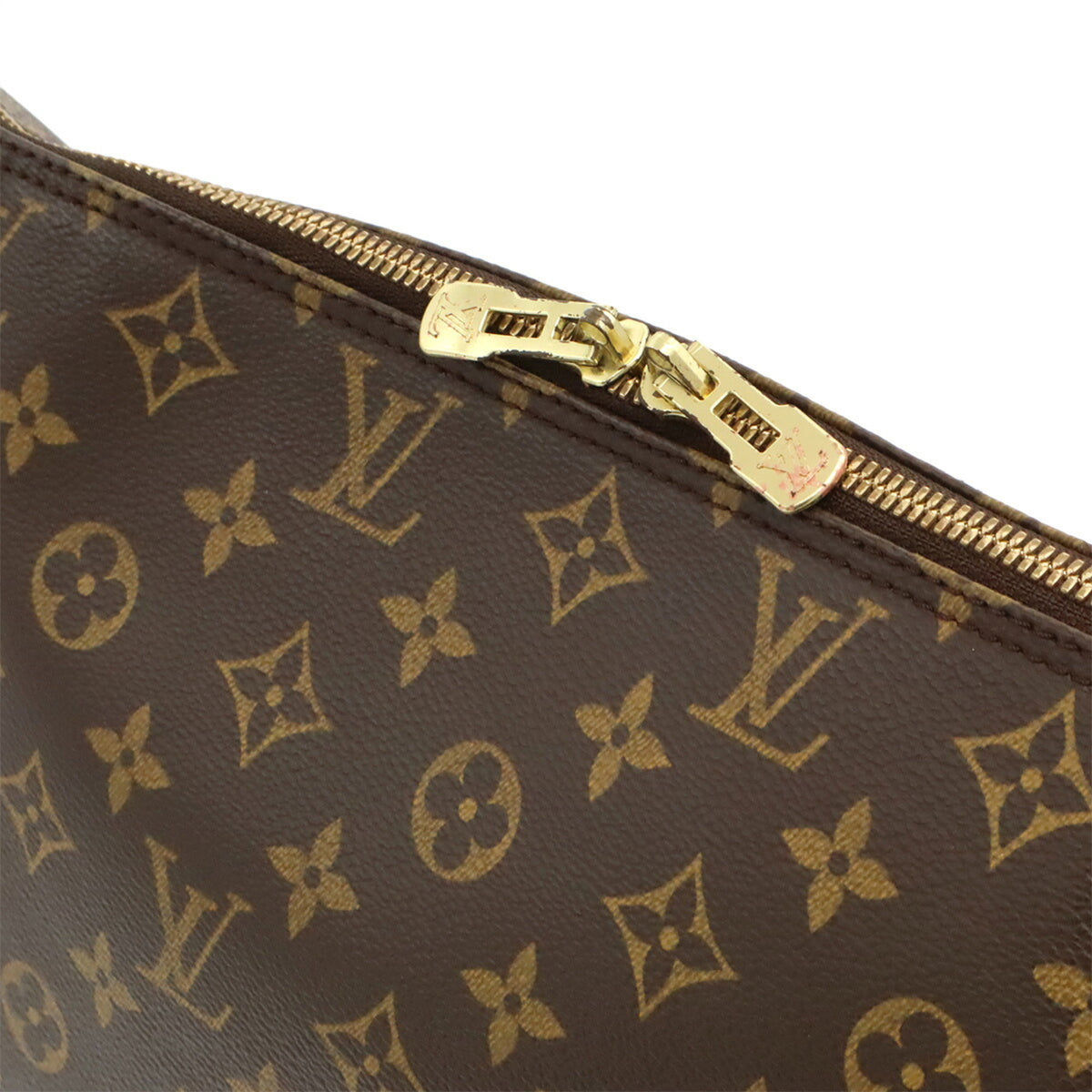Louis Vuitton Brown Monogram Canvas Pvc Coated Canvas Shoulder Bag (Pre-Owned)