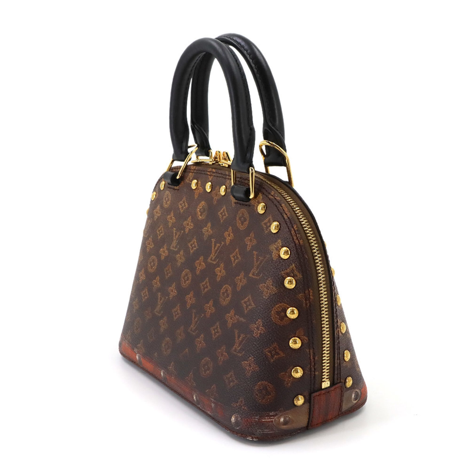 Louis Vuitton Monogram Leather Handbag (Pre-Owned)