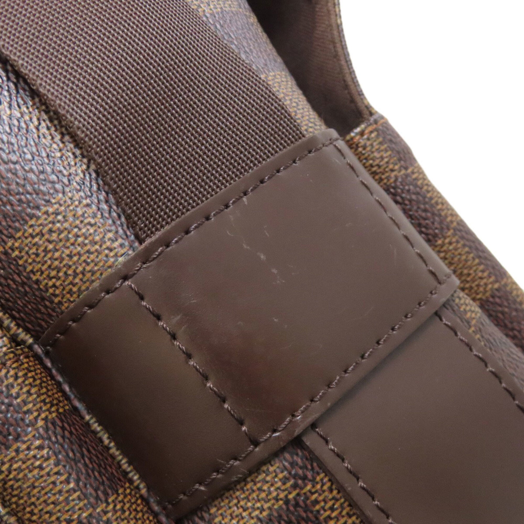 Louis Vuitton Brown Damier Canvas Ebene Damier Canvas Shoulder Bag (Pre-Owned)