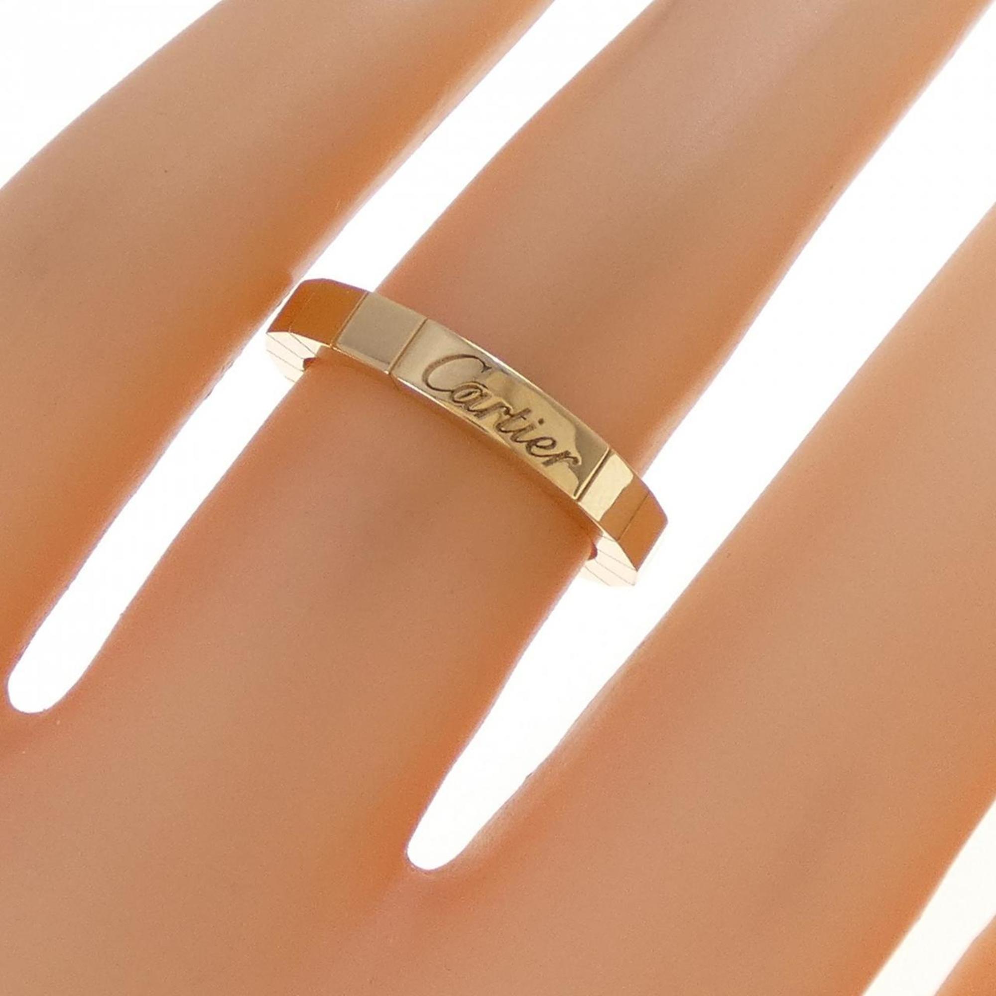Cartier Yellow Gold Yellow Gold Band Ring (Pre-Owned)