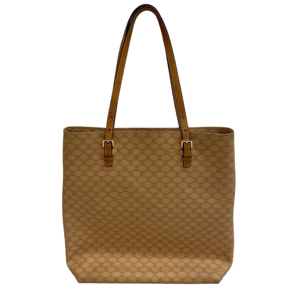 Celine Beige Pvc Tote Bag (Pre-Owned)