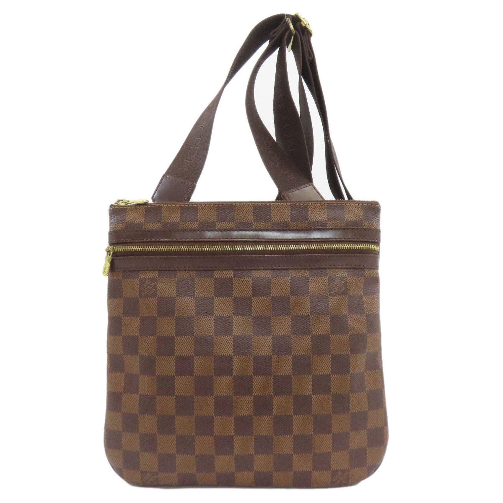 Louis Vuitton Brown Damier Canvas Ebene Damier Canvas Pochette Shoulder Bag (Pre-Owned)