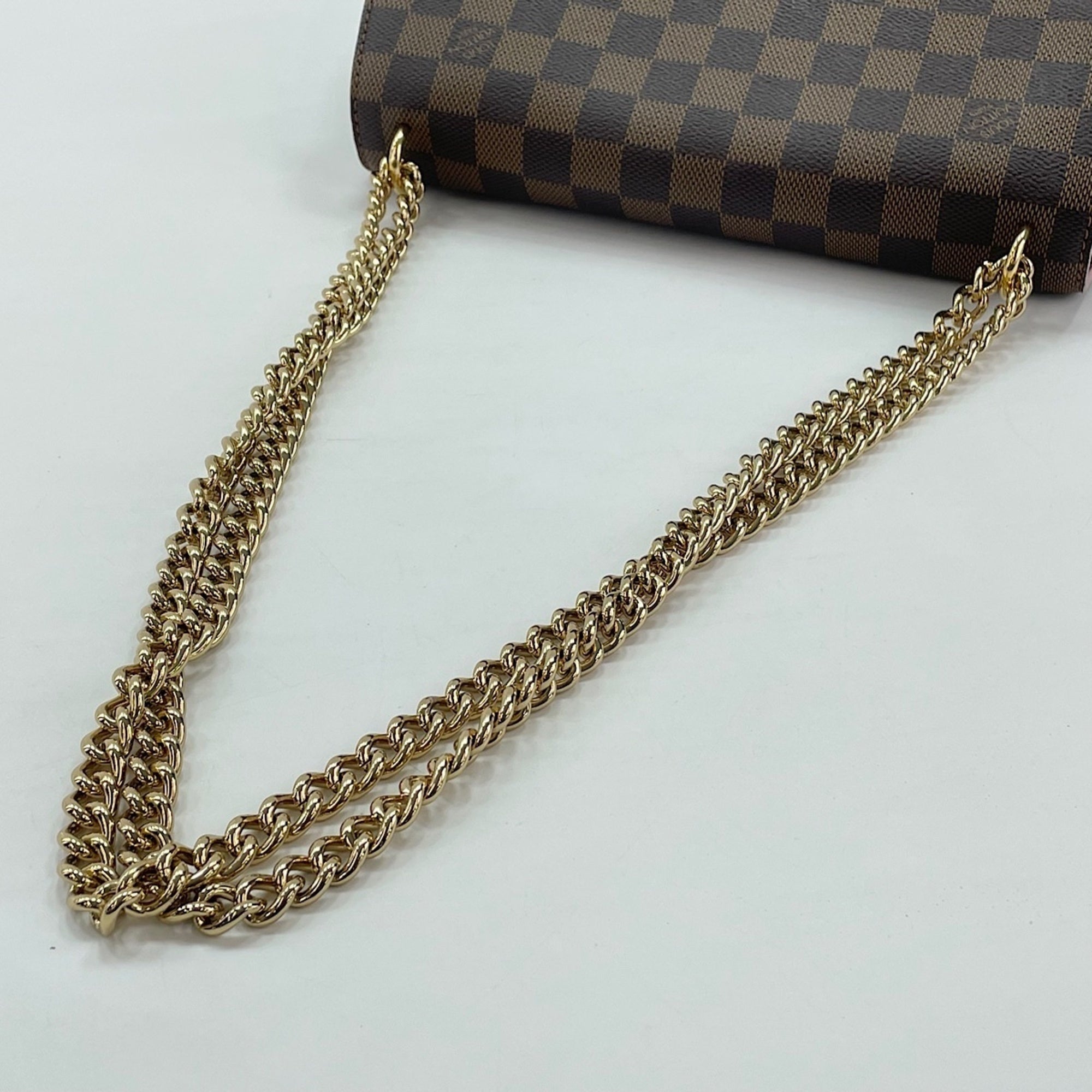 Louis Vuitton Damier Brown Shoulder Bag (Pre-Owned)