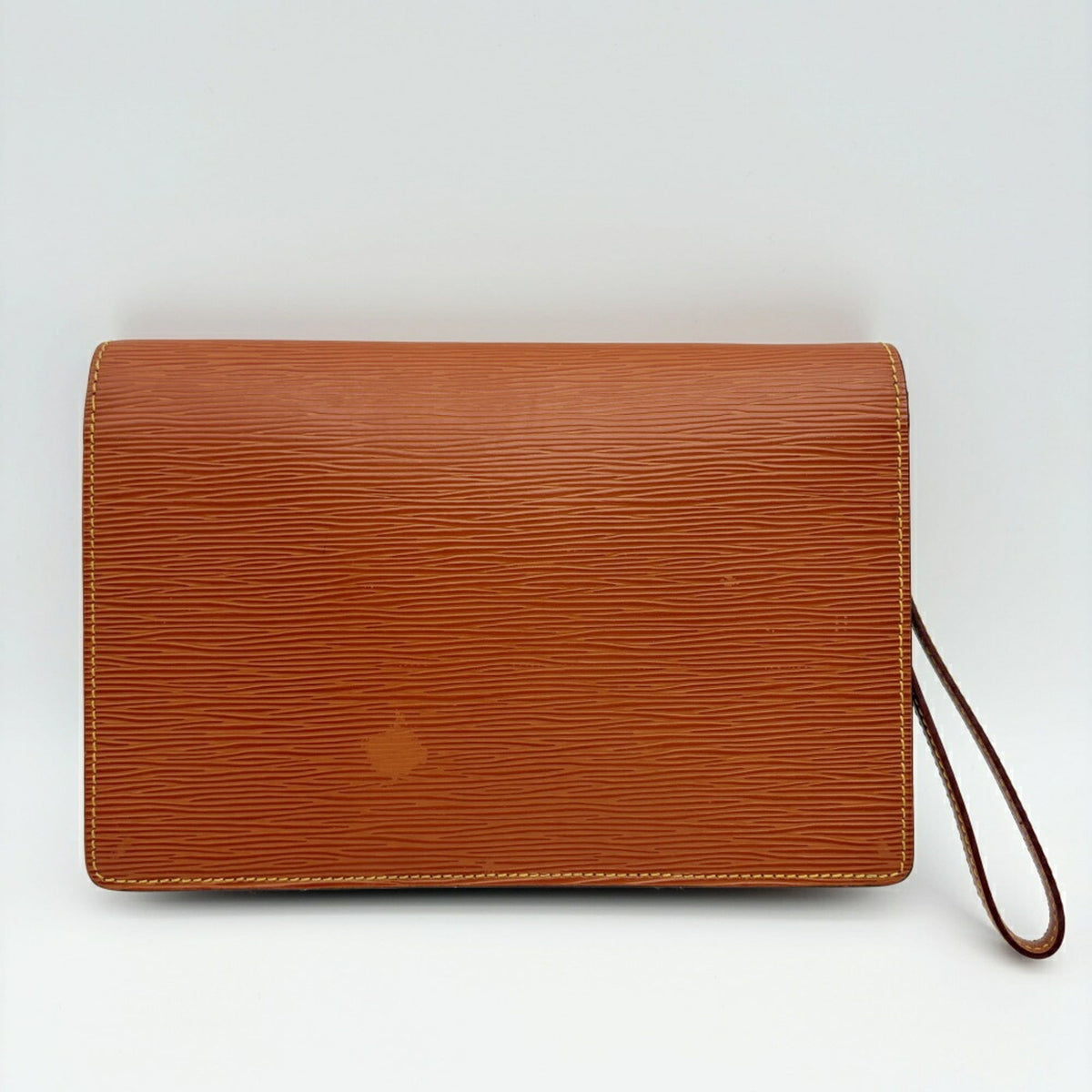 Louis Vuitton Gold Cipango Epi Leather Clutch Bag Pochette (Pre-Owned)