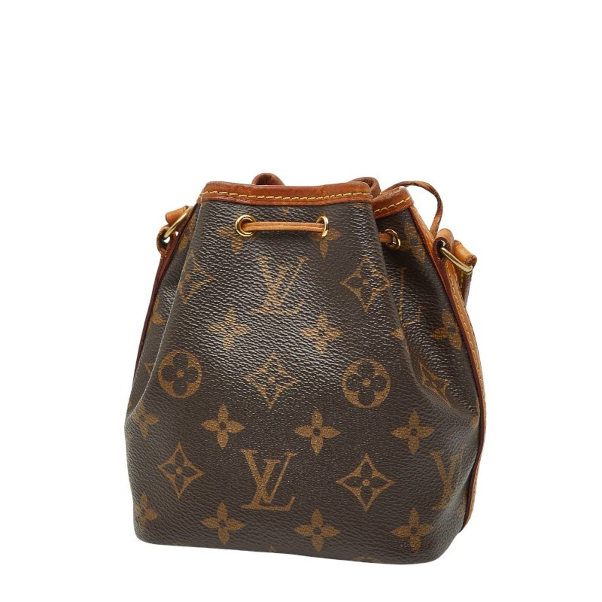 Louis Vuitton Brown Pvc Leather Shoulder Bag (Pre-Owned)