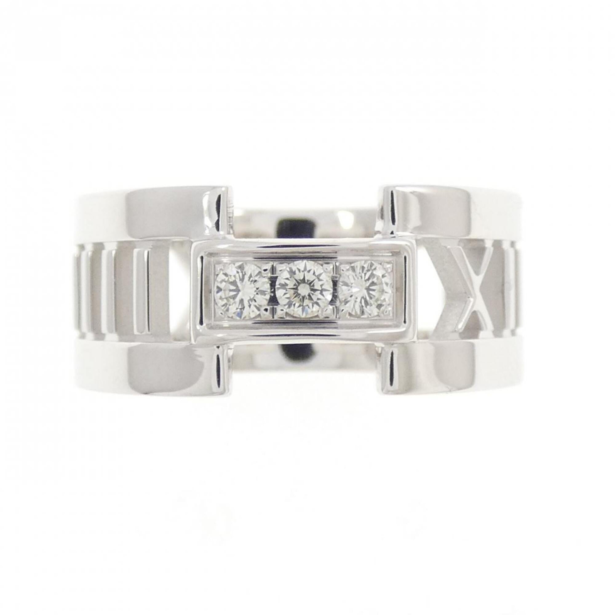 Tiffany White Gold (18K) Band Ring (Pre-Owned)
