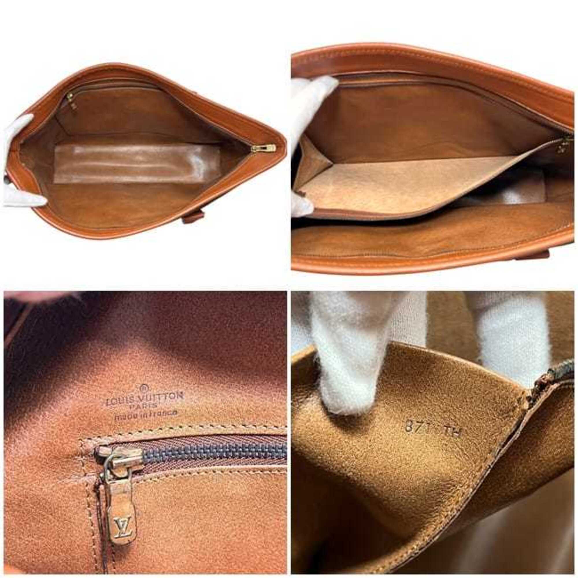 Louis Vuitton Brown Monogram Canvas Tote Bag (Pre-Owned)