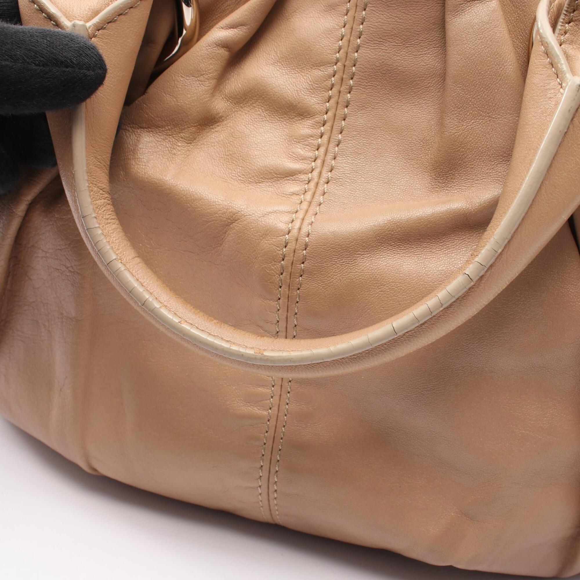Celine Beige Leather Handbag (Pre-Owned)
