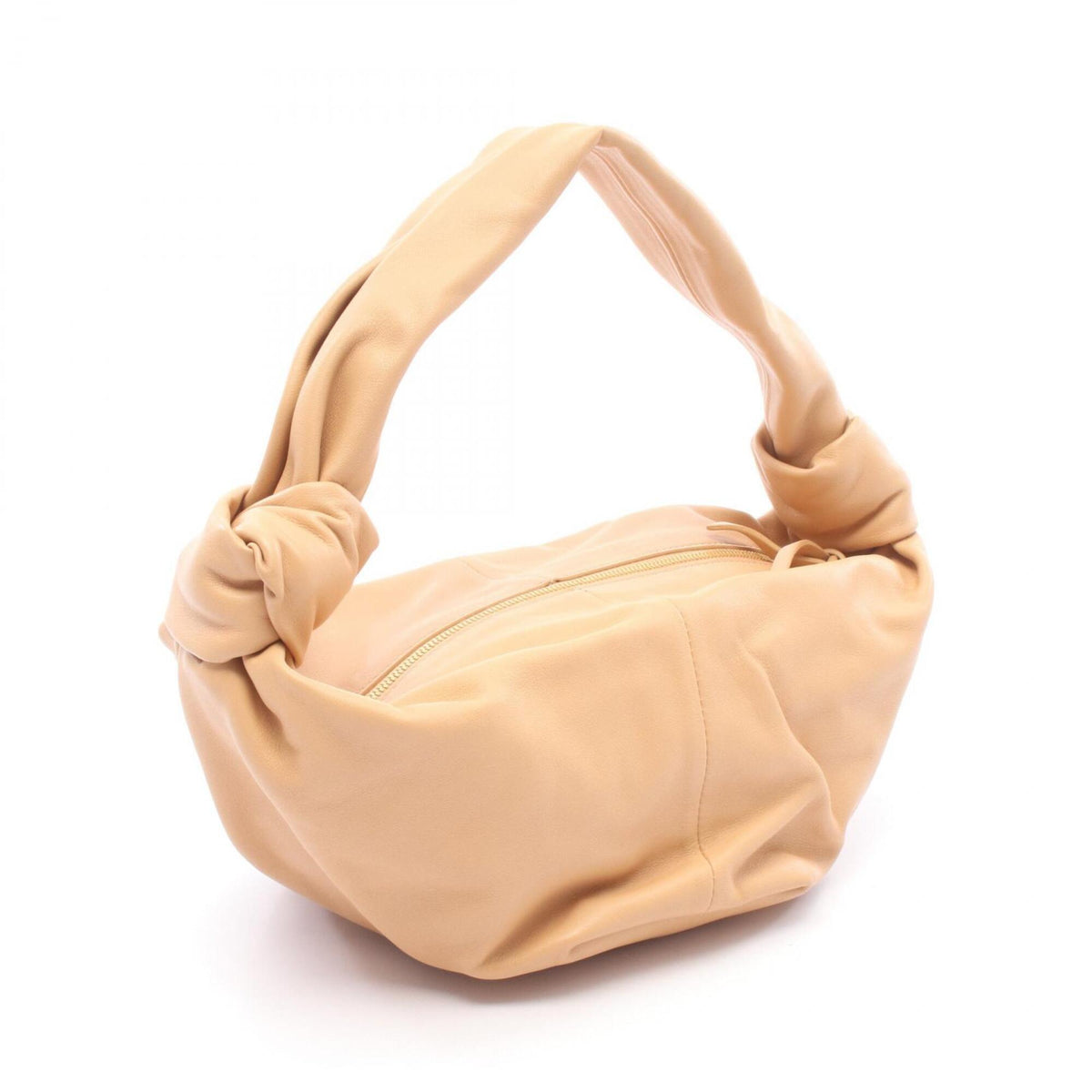 Bottega Veneta Beige Leather Handbag (Pre-Owned)