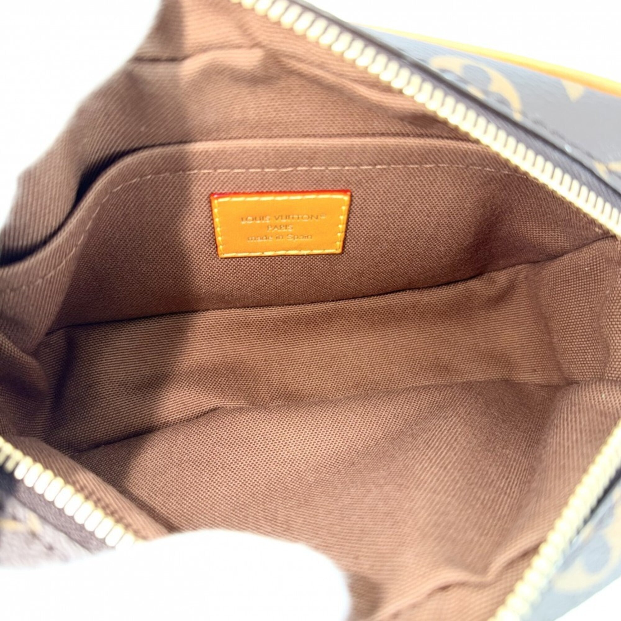 Louis Vuitton Brown Monogram Canvas Shoulder Bag (Pre-Owned)