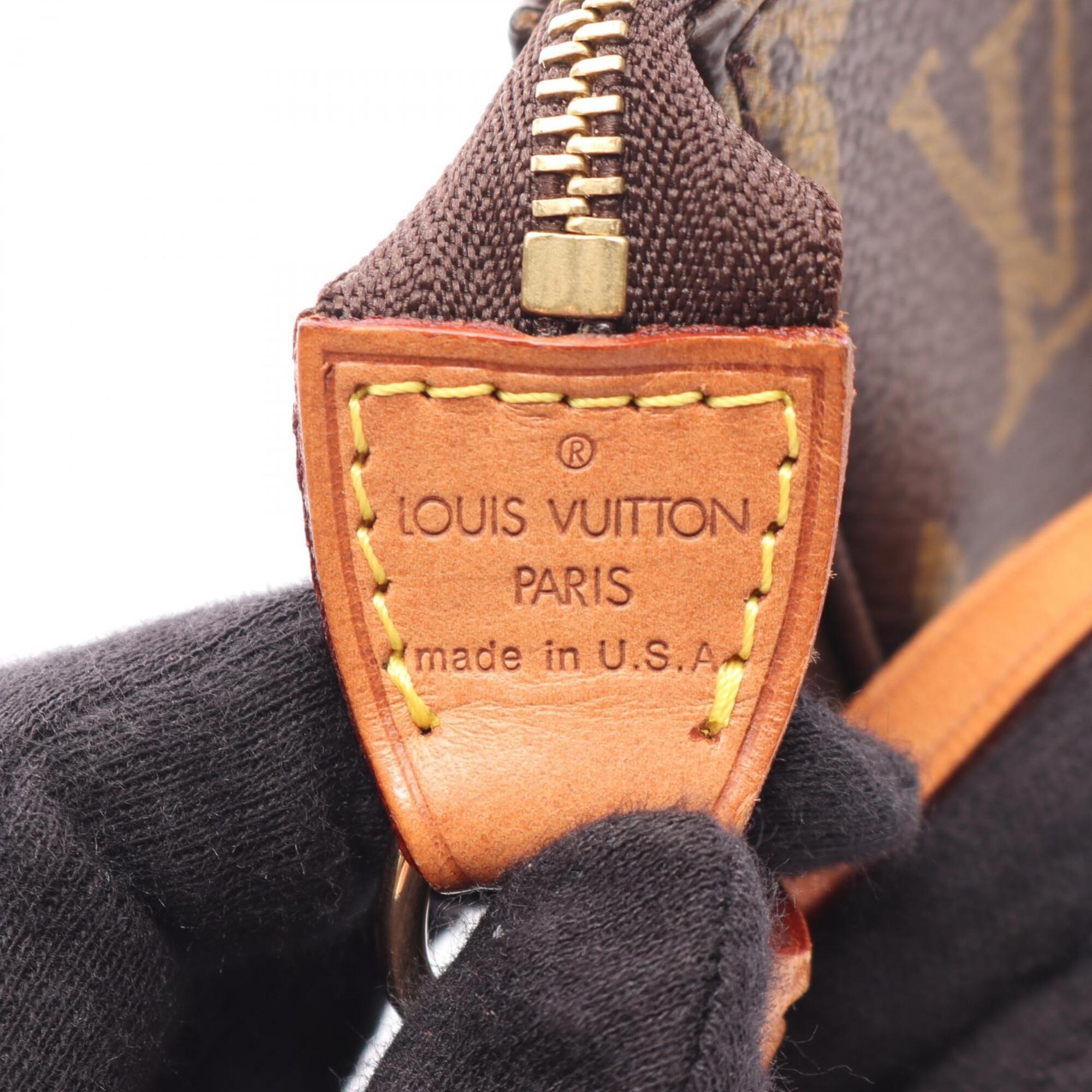 Louis Vuitton Monogram Brown Monogram Leather Handbag (Pre-Owned)