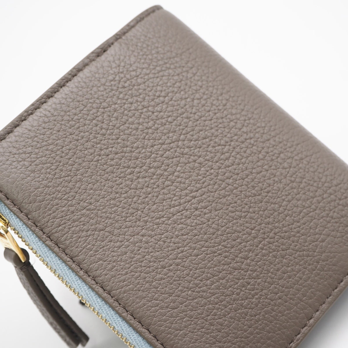 Celine Blue Grayish Leather Wallet (Bi-Fold) (Pre-Owned)