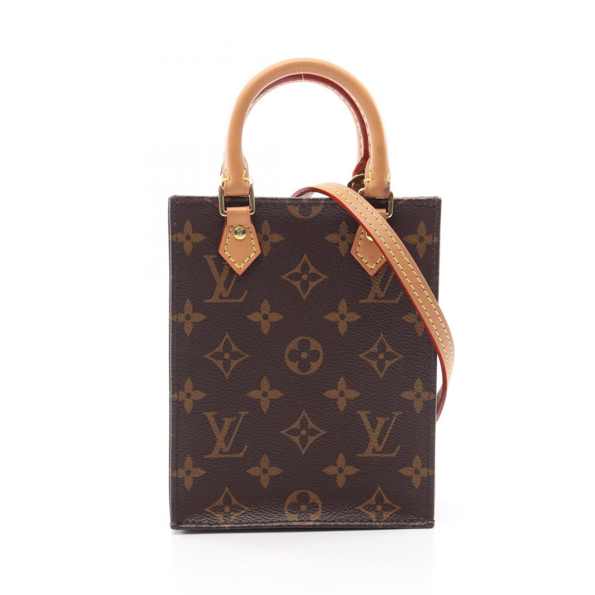 Louis Vuitton Brown Monogram Monogram Leather Handbag (Pre-Owned)