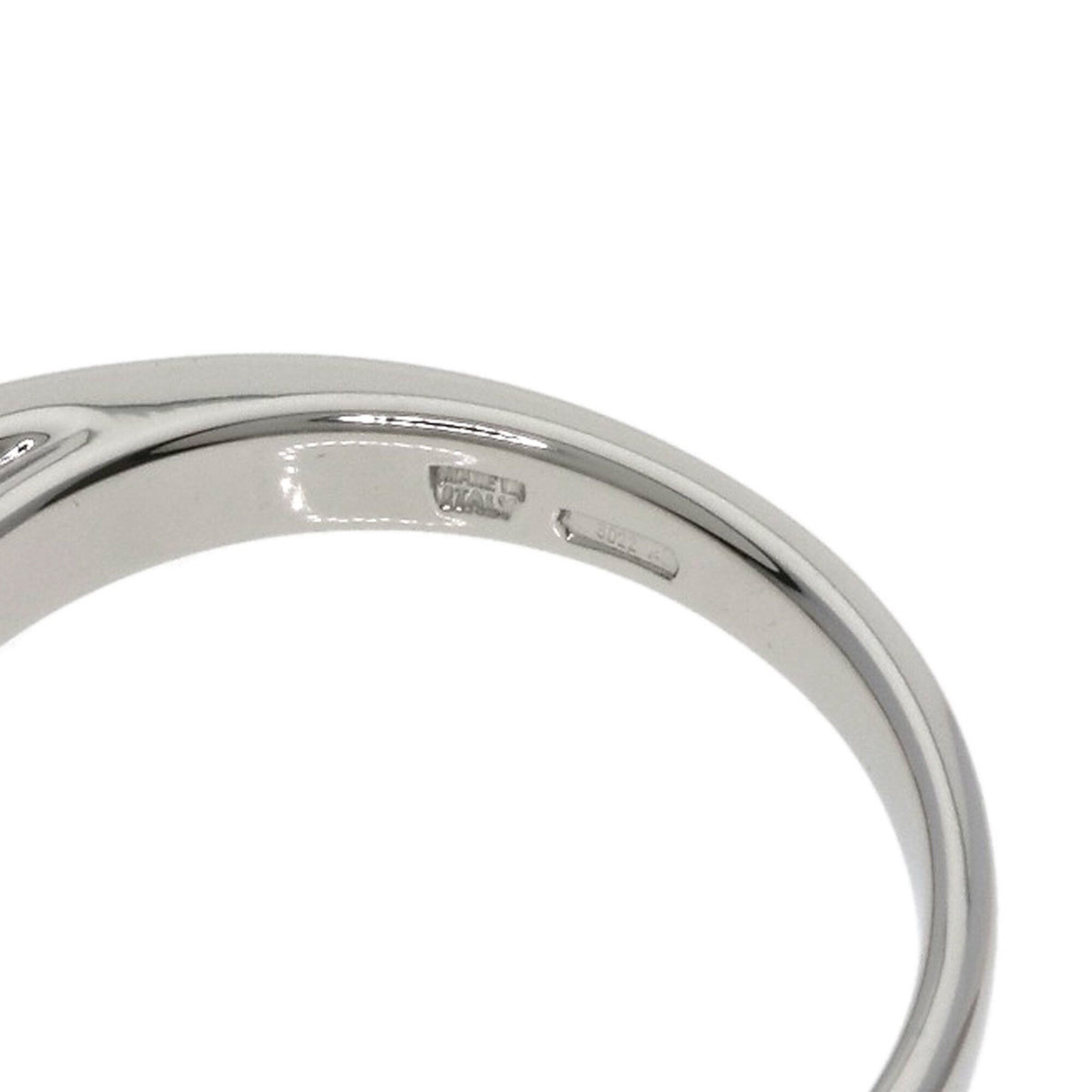 Bvlgari Silver Platinum 950 Band Ring (Pre-Owned)