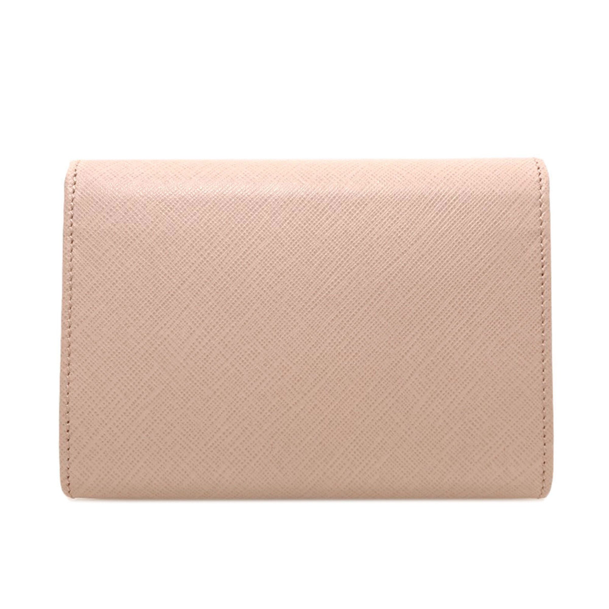 Salvatore Ferragamo Pink Leather Wallet (Bi-Fold) (Pre-Owned)