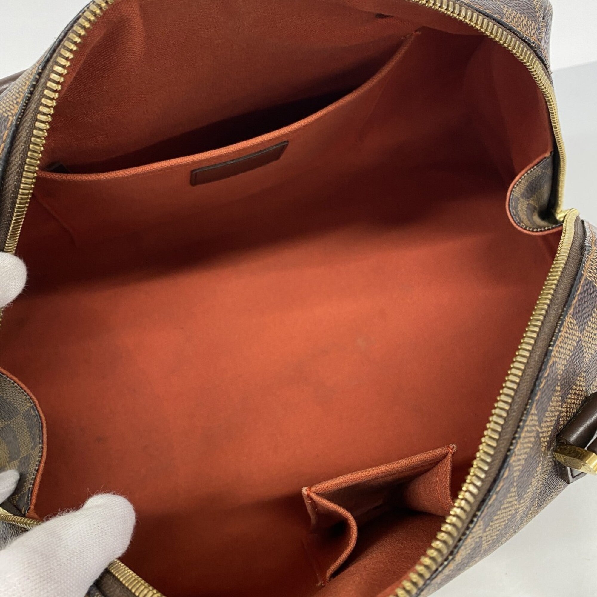 Louis Vuitton Ebene Handbag (Pre-Owned)