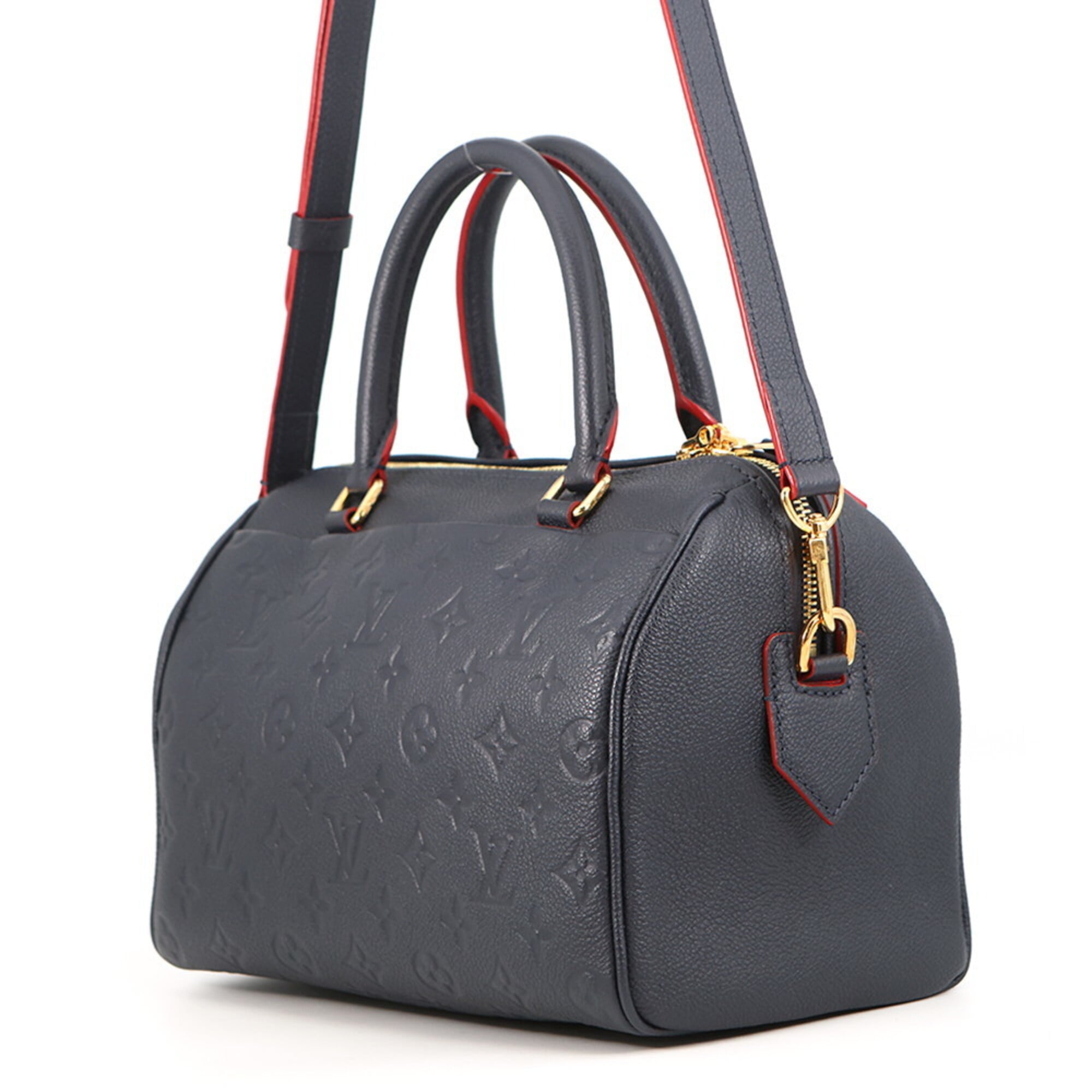 Louis Vuitton Monogram Empreinte Marine Rouge Monogram Empreinte Handbag Shoulder Bag (Pre-Owned)