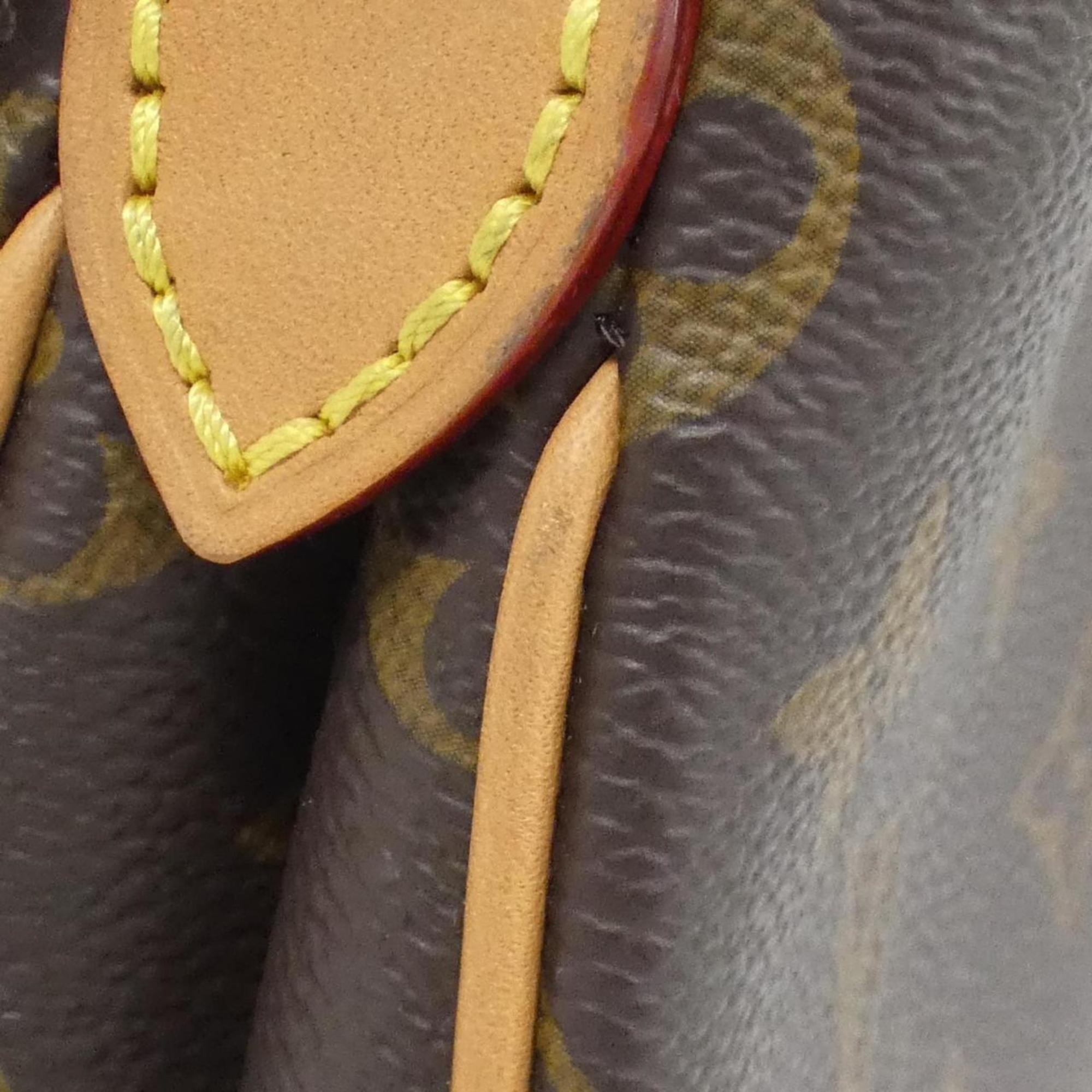 Louis Vuitton Brown Coated Canvas Pochette Shoulder Bag (Pre-Owned)