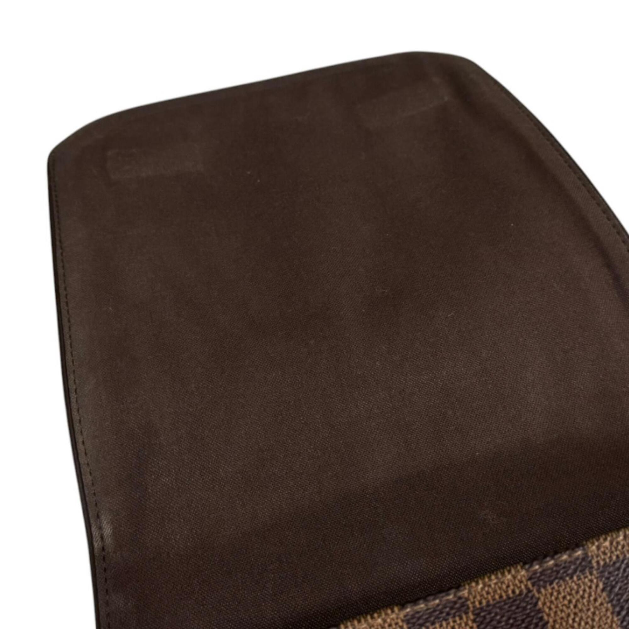 Louis Vuitton Damier Brown Damier Canvas Handbag Shoulder Bag (Pre-Owned)