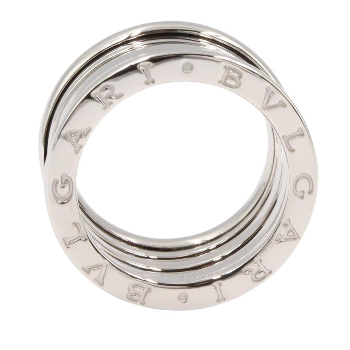 Bvlgari White Gold White Gold (18K) Band Ring (Pre-Owned)